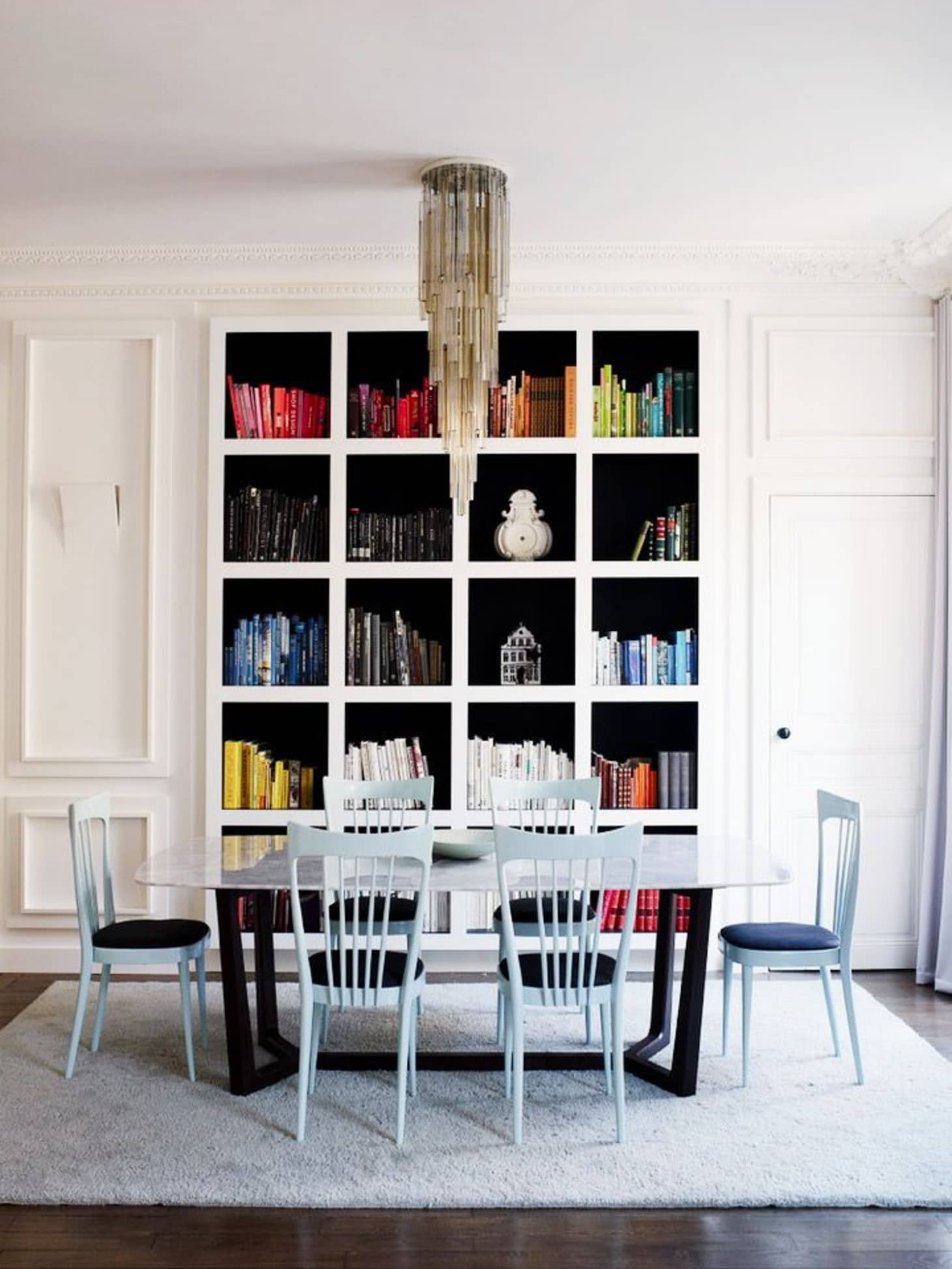 Turn Your Dining Room Into a Library Apartment Therapy