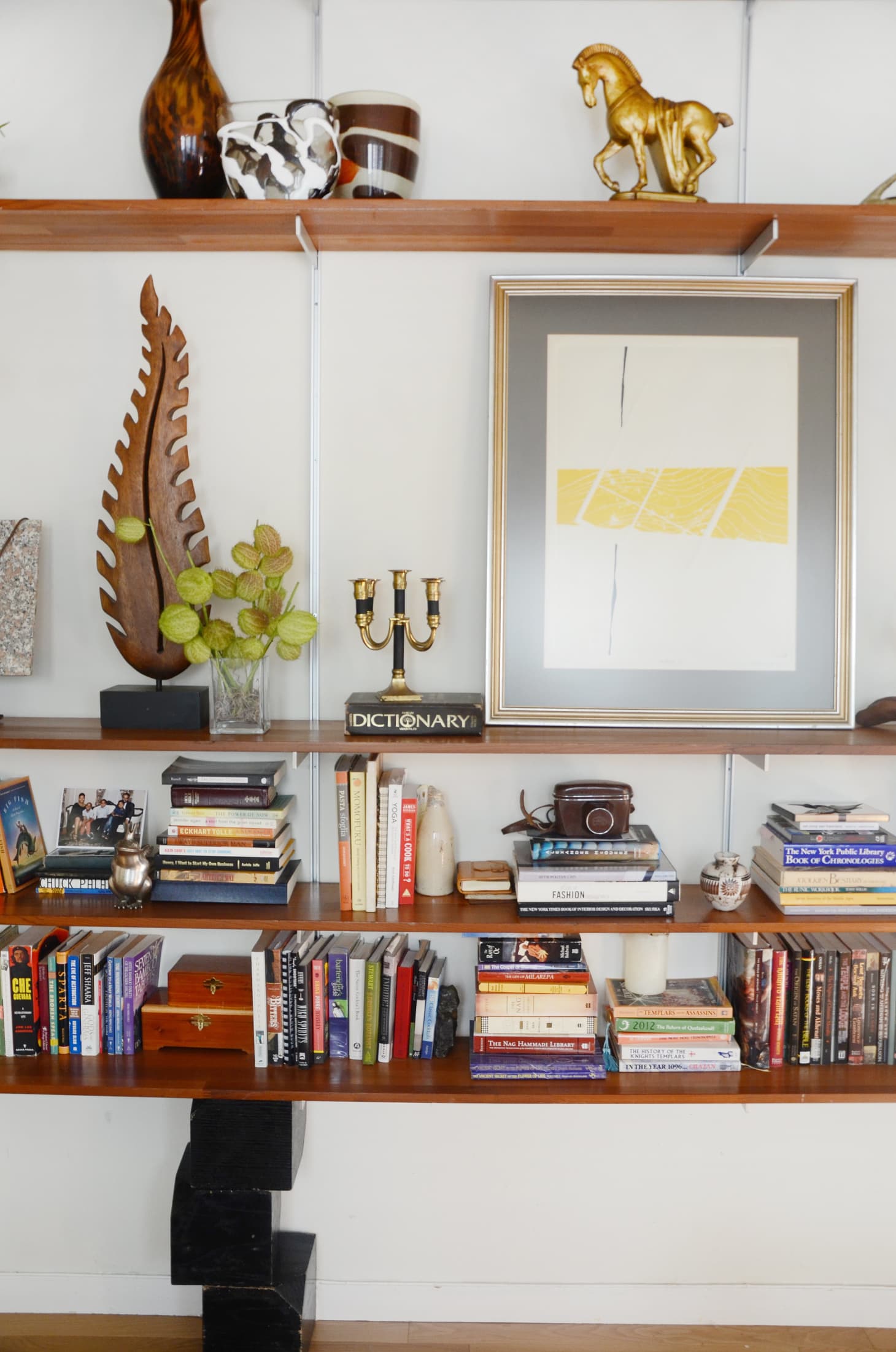 8 Spaces that Make Track Shelving Look Good Apartment Therapy