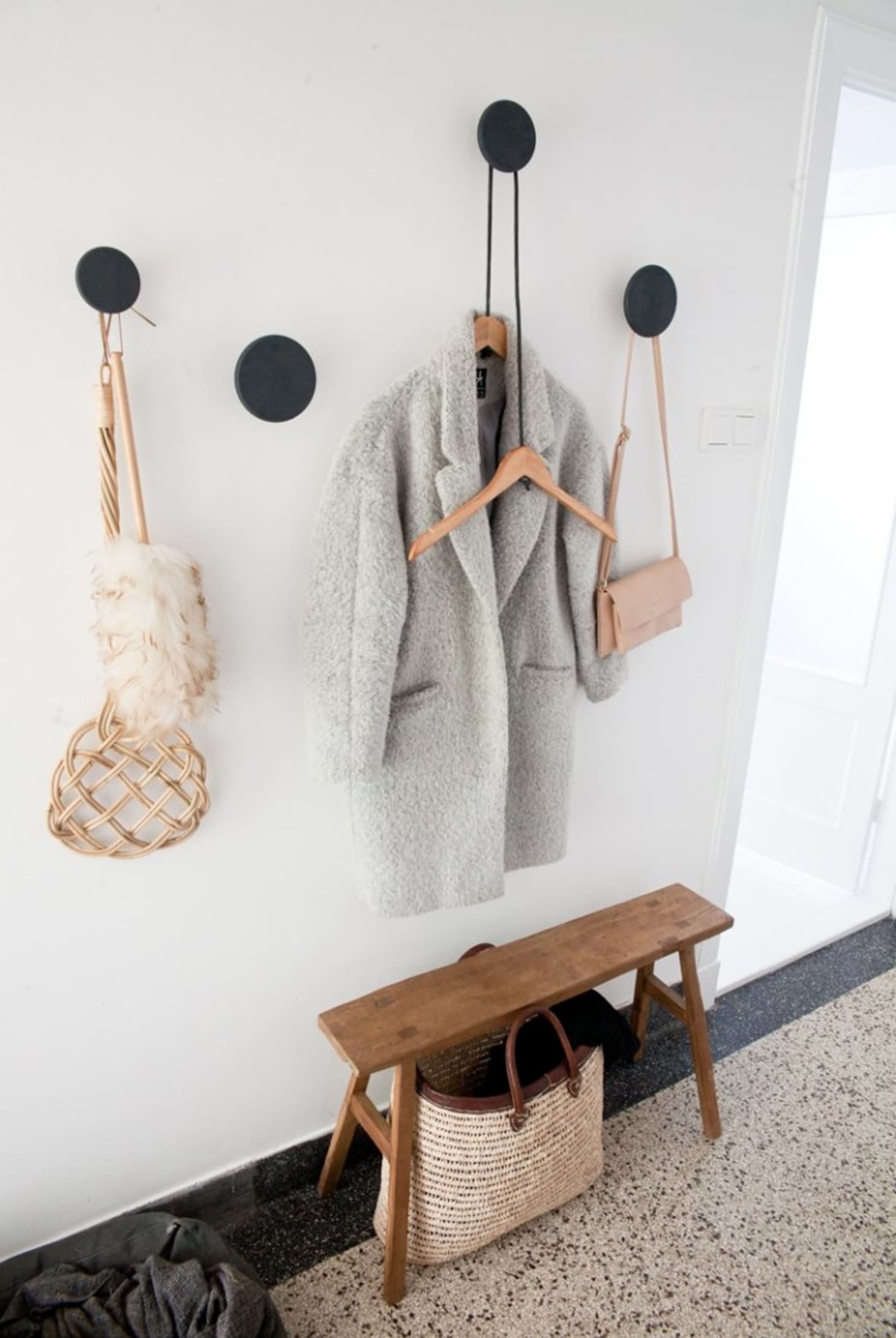 Brilliant & Beautiful 5 New Ways to Hang Coat Hooks Apartment Therapy