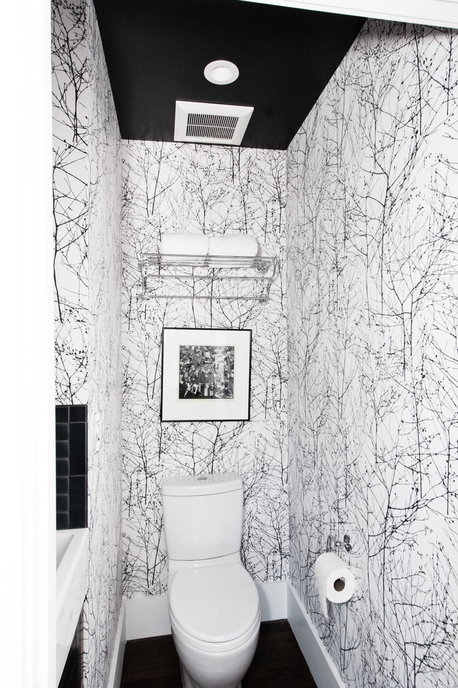 Wonderful Wallpaper in Small Spaces Apartment Therapy