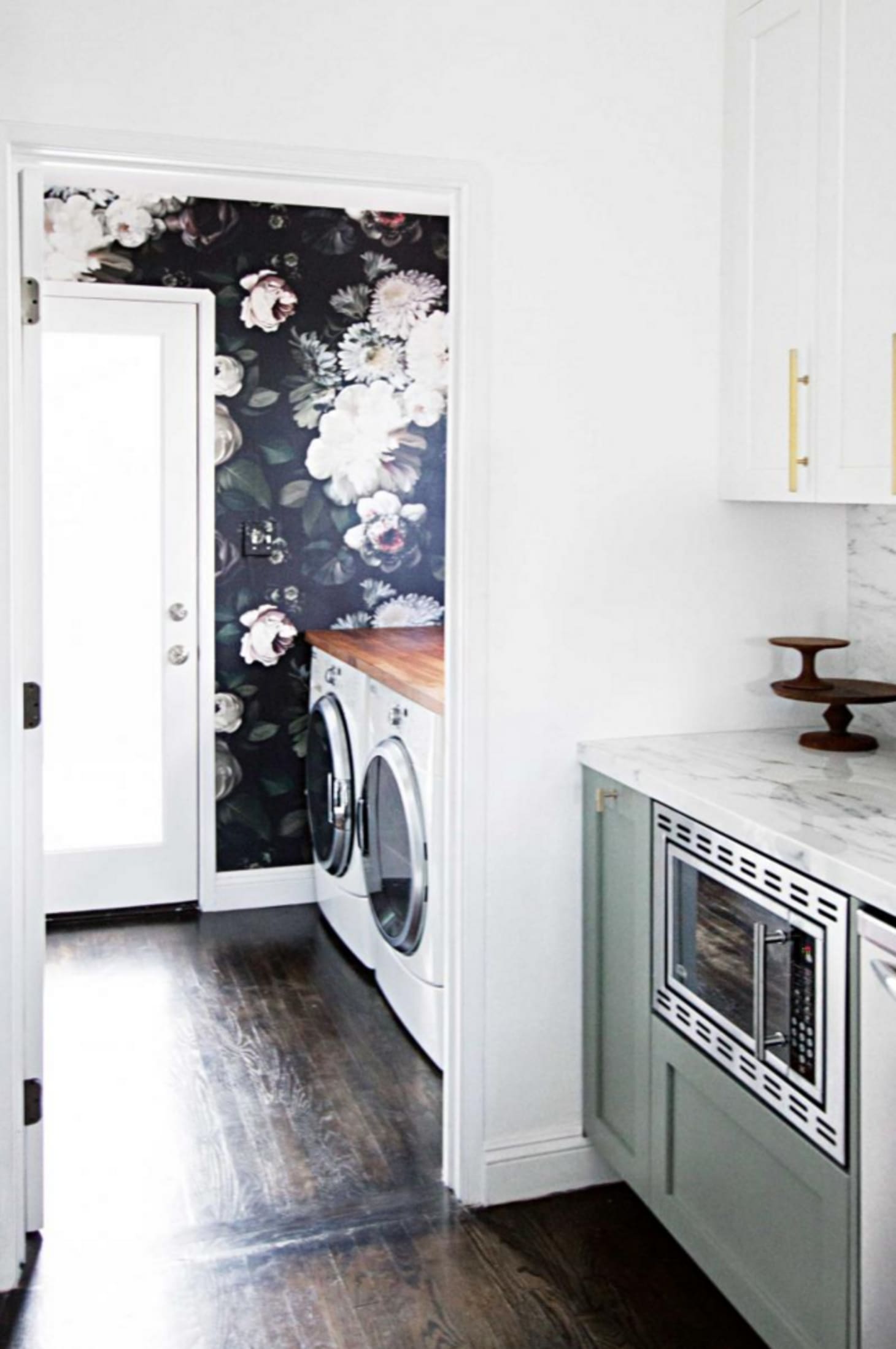 Wonderful Wallpaper in Small Spaces Apartment Therapy