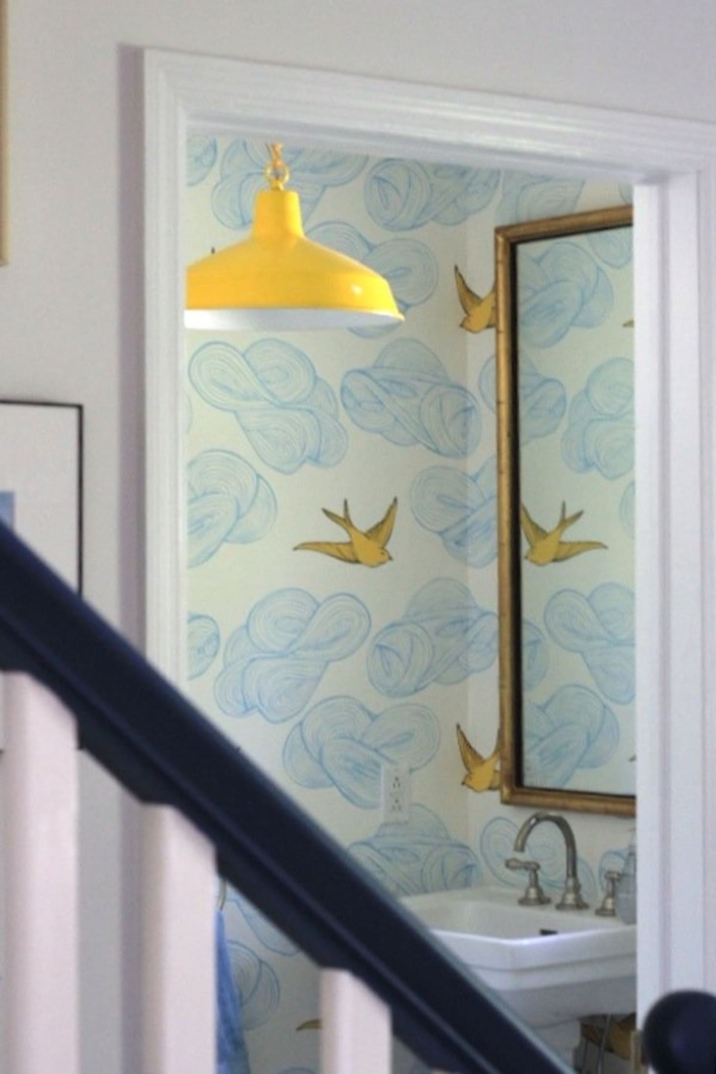 Wonderful Wallpaper in Small Spaces Apartment Therapy