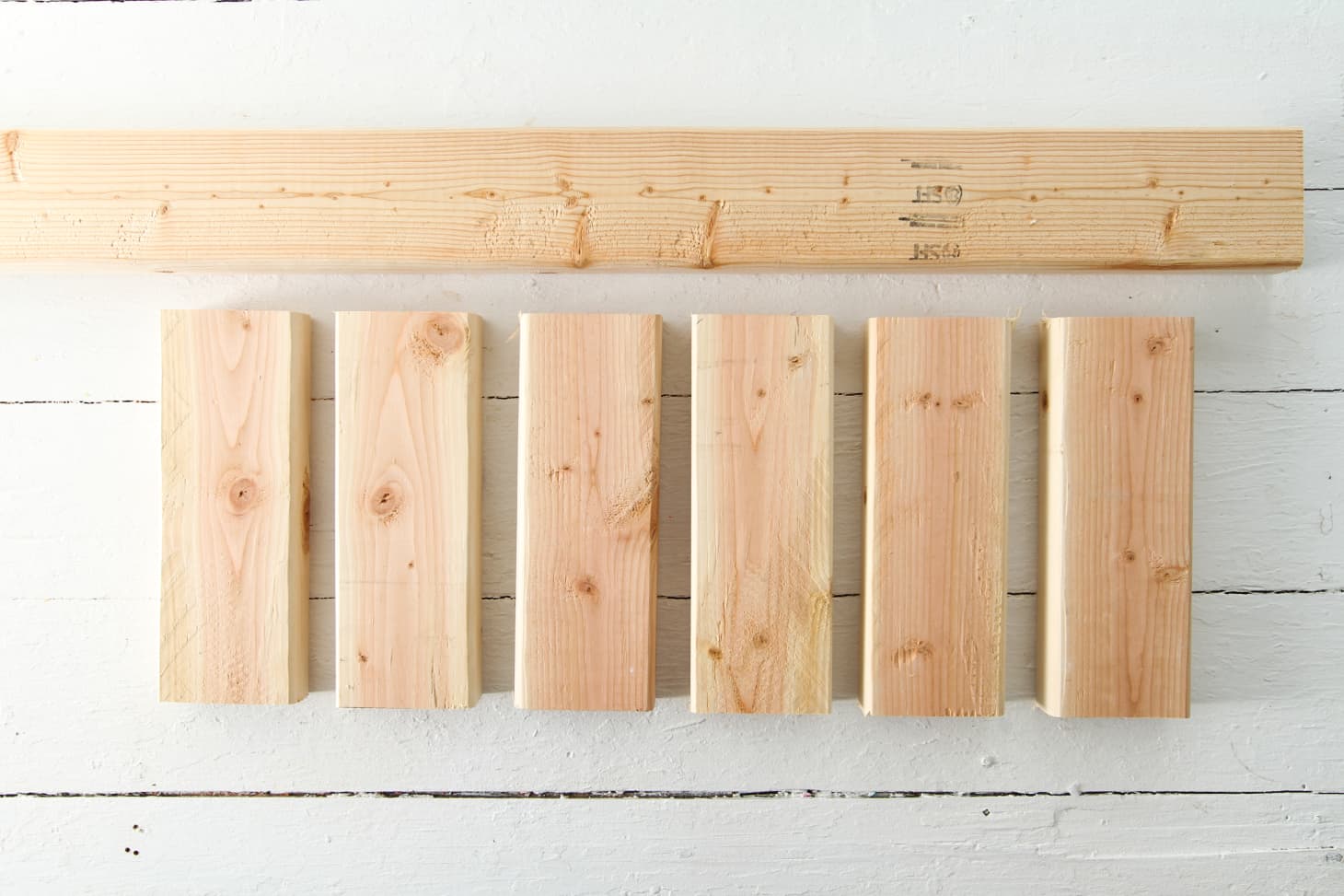 How to Build a Long Wood Floating Shelf Apartment Therapy