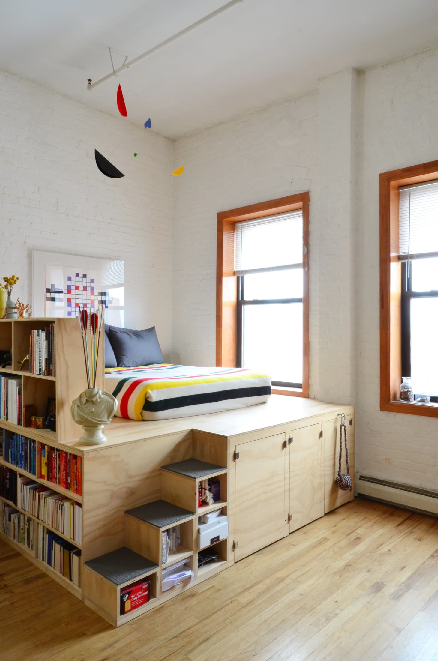 Elevated Loft Bed Hacks + Ugrades Apartment Therapy