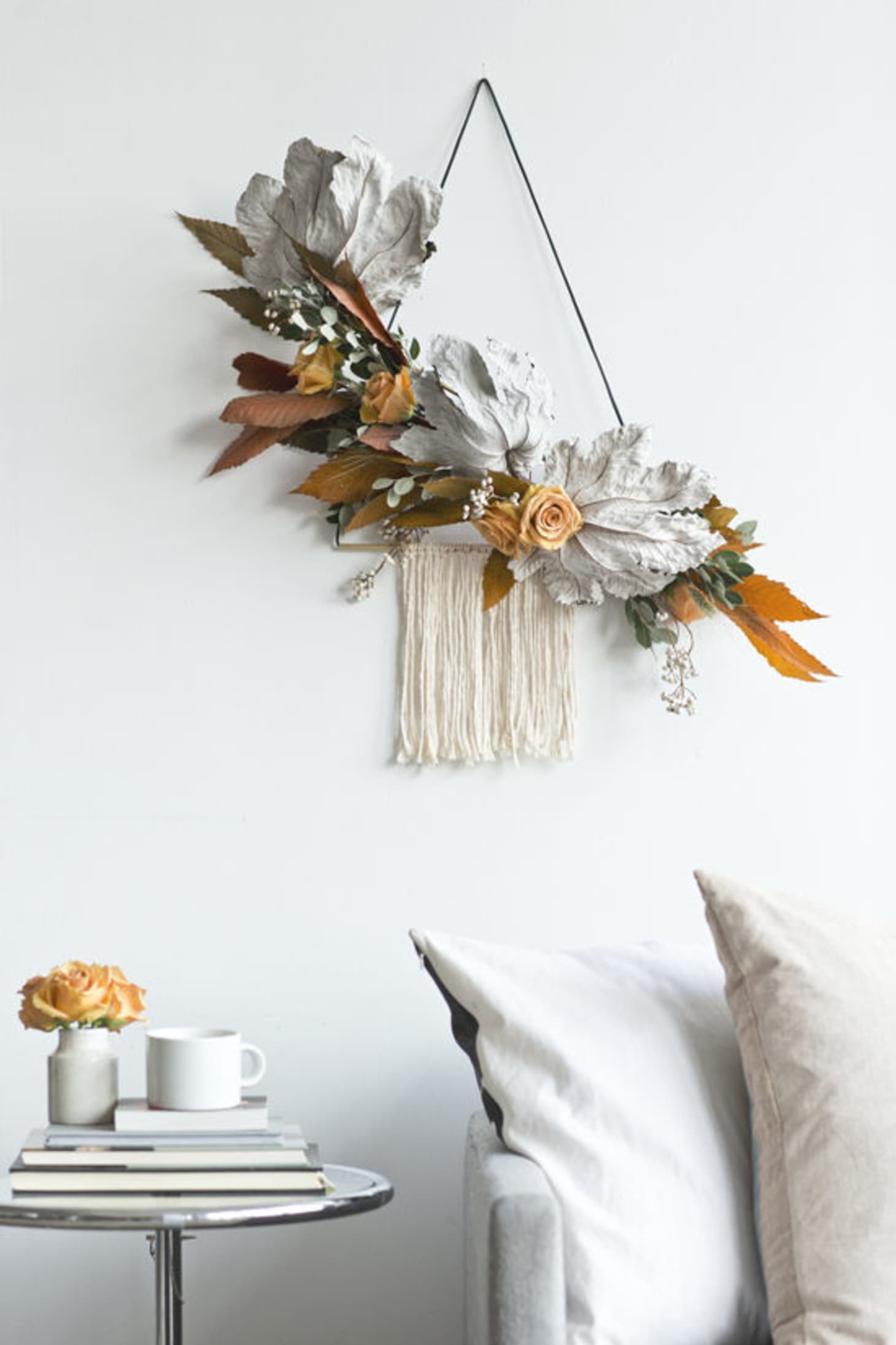 Modern Fall Wreaths Unusual DIY Door Decor Apartment