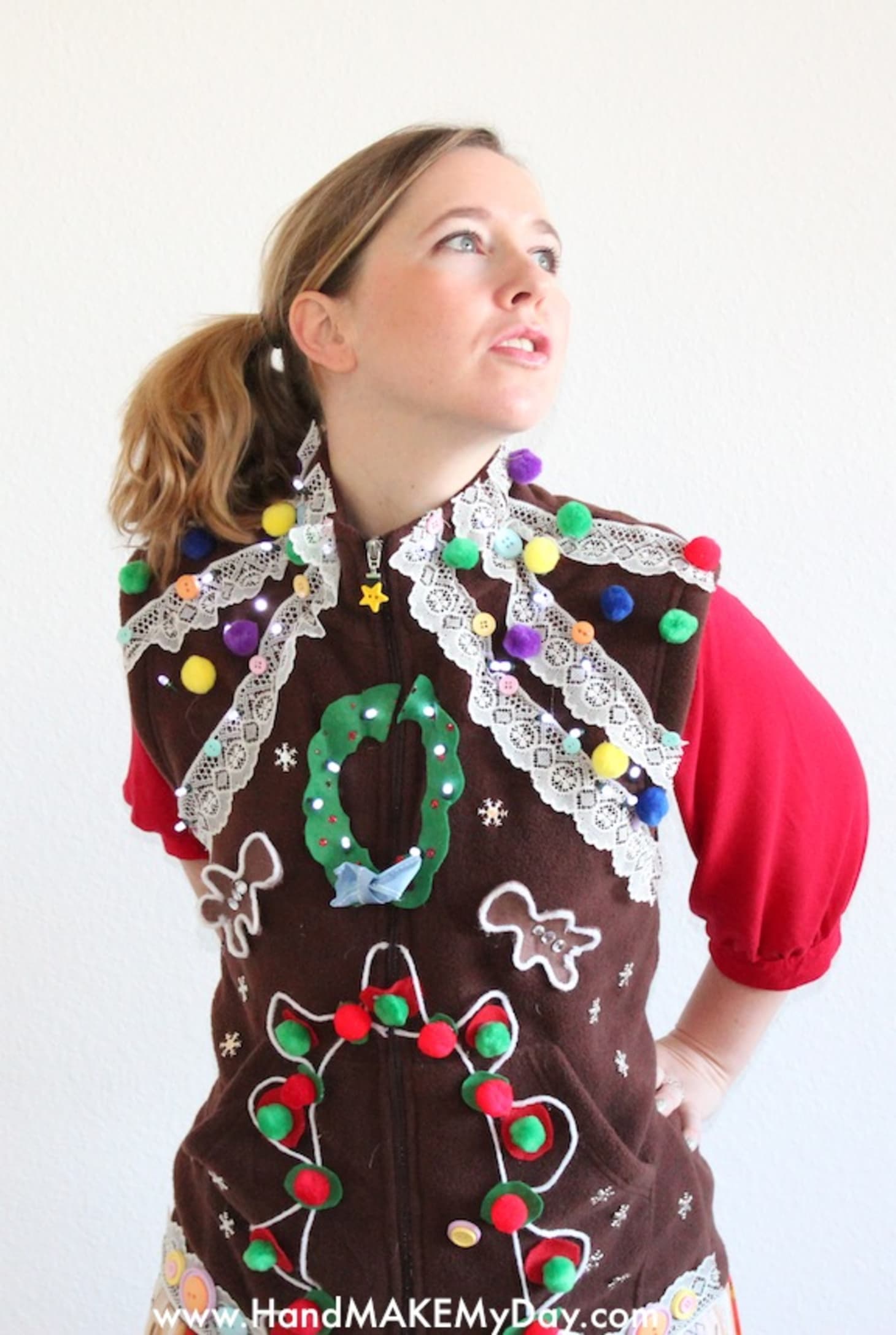 DIY Ugly Christmas Sweaters That Are Funny and Tacky | Apartment Therapy