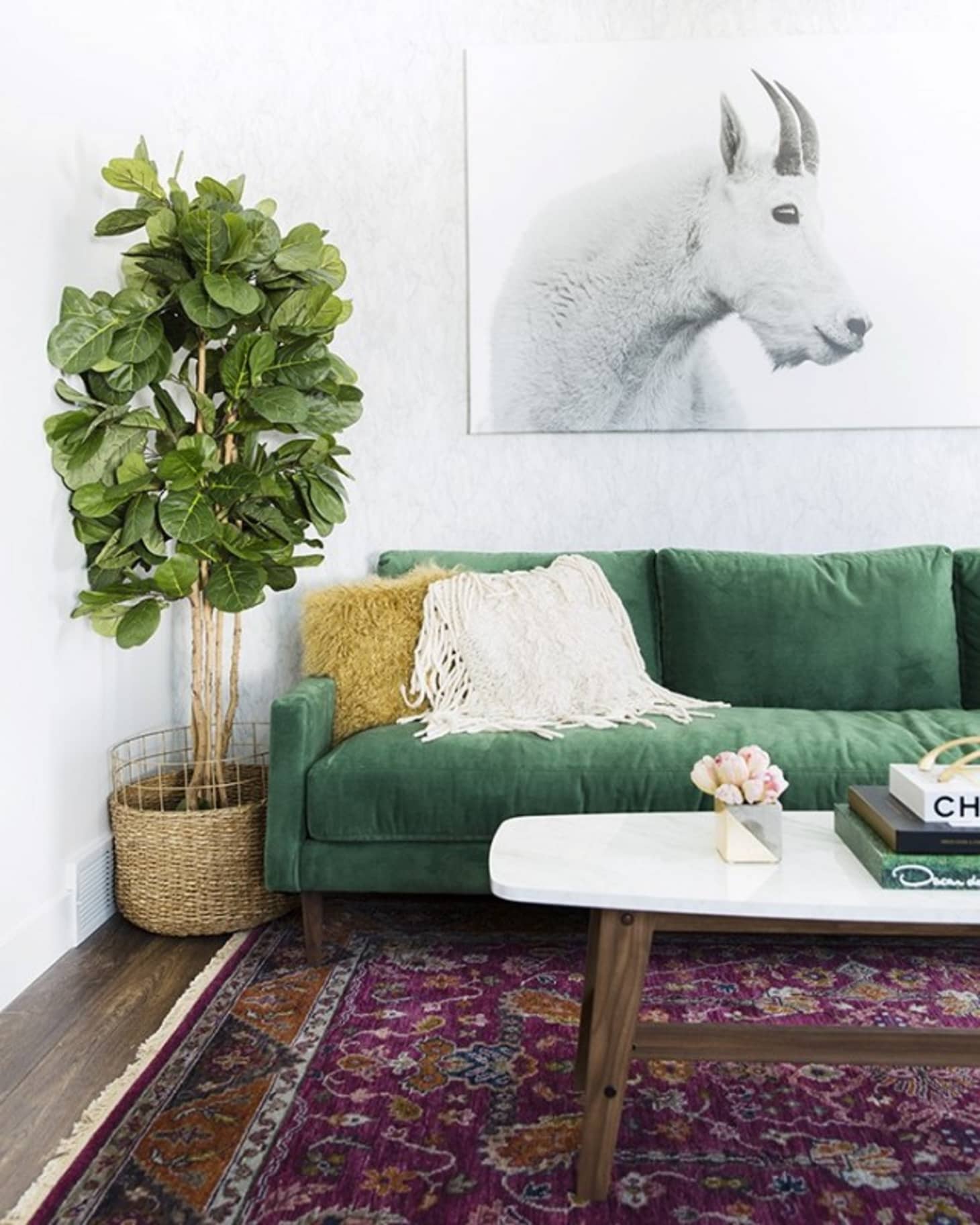 The Couch Trend for 2017: Stylish Emerald Green Sofas | Apartment Therapy