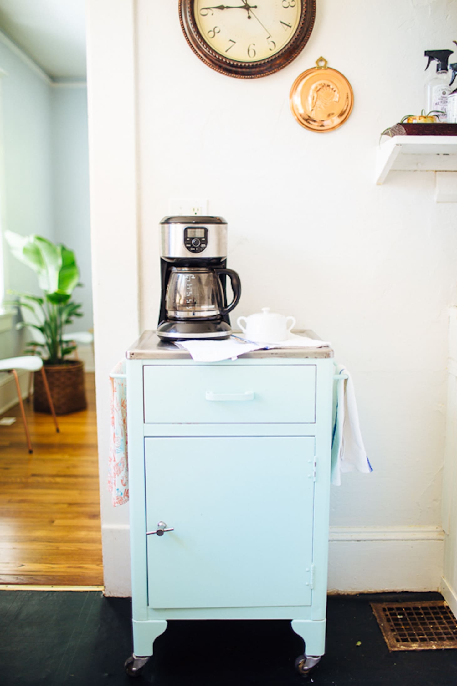 The Coffee Cart is the New Bar Cart DIY Coffee Carts and Stations