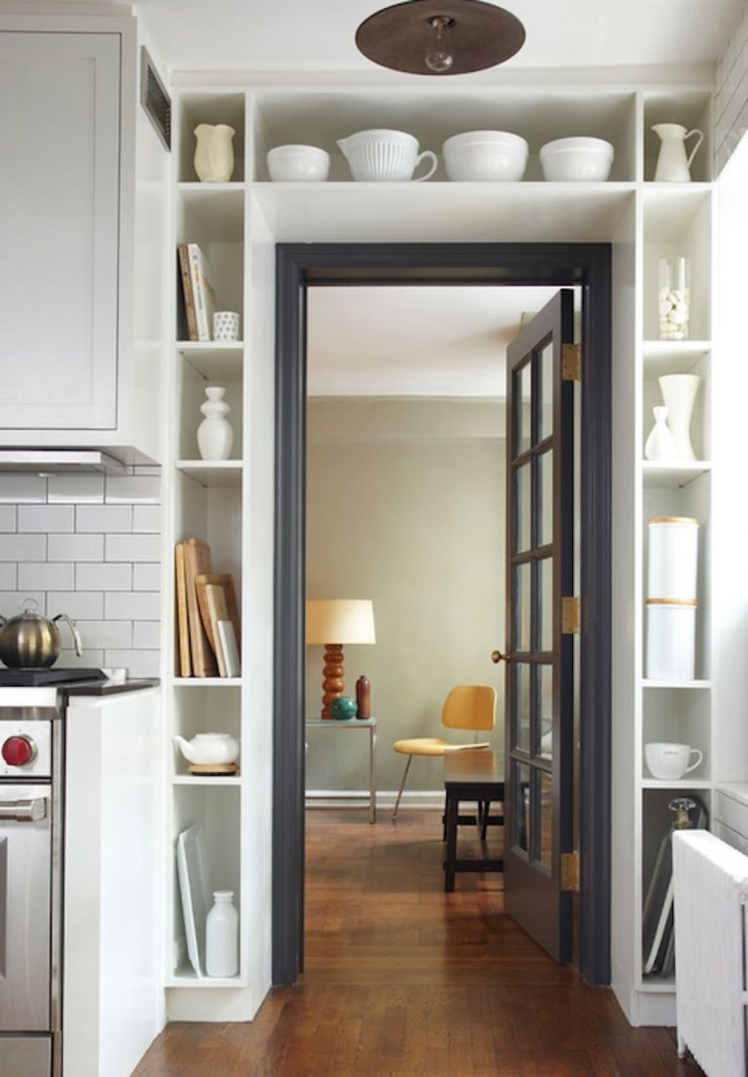 Smart Ways to Turn the Space Above Your Doors Into Storage Apartment