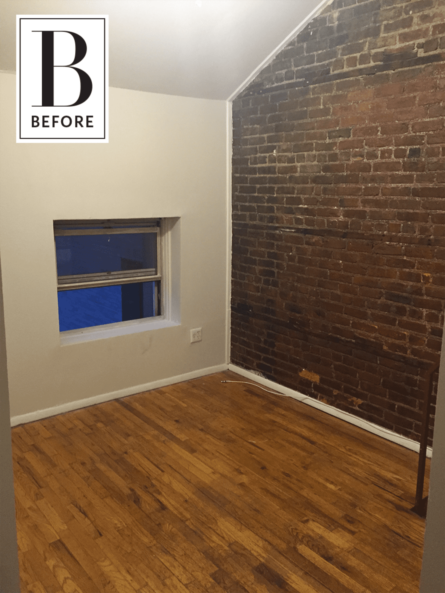 Before After A Blank 250 Square Foot Space Becomes A Cozy Home 