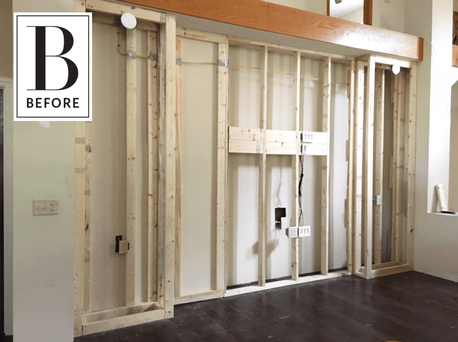 A BuiltIn Shiplap Media Wall Apartment Therapy