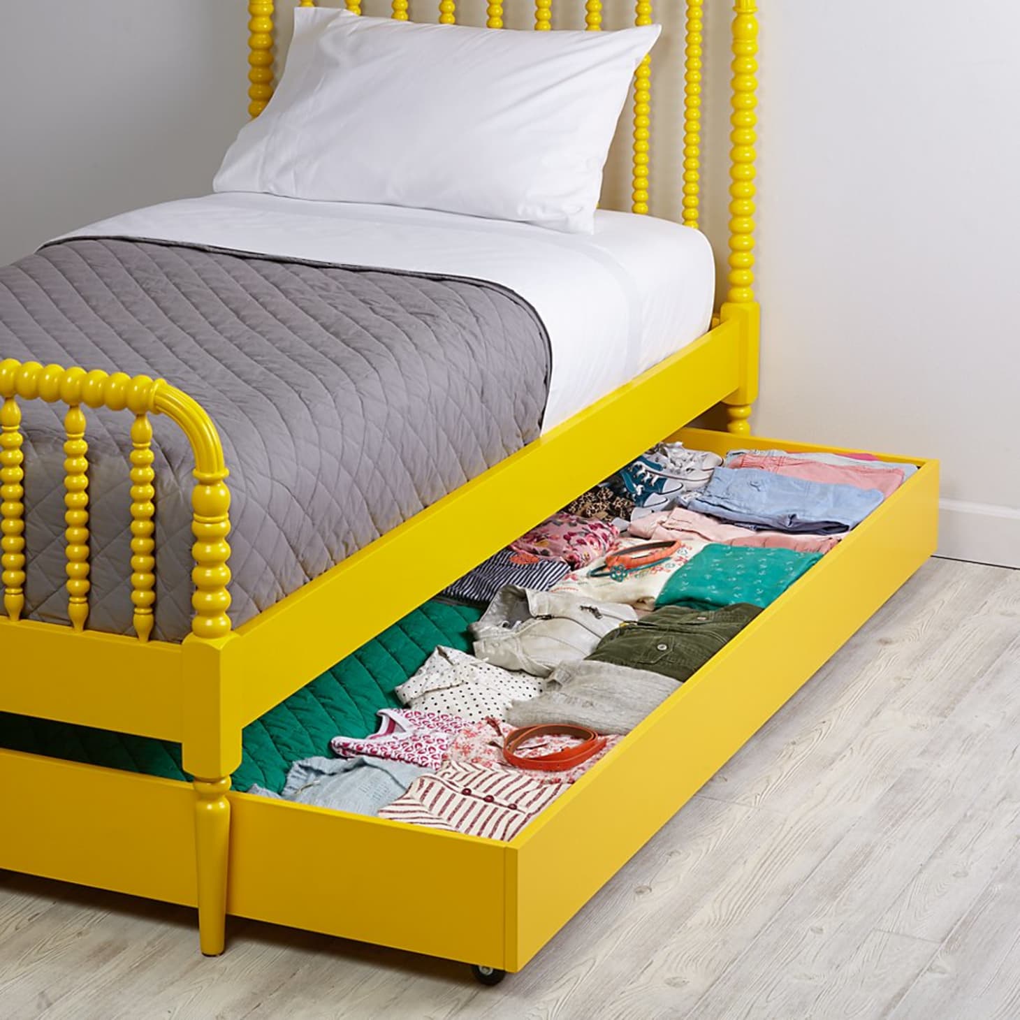 Clever Ideas for Using the Space Under Kids' Beds Apartment Therapy