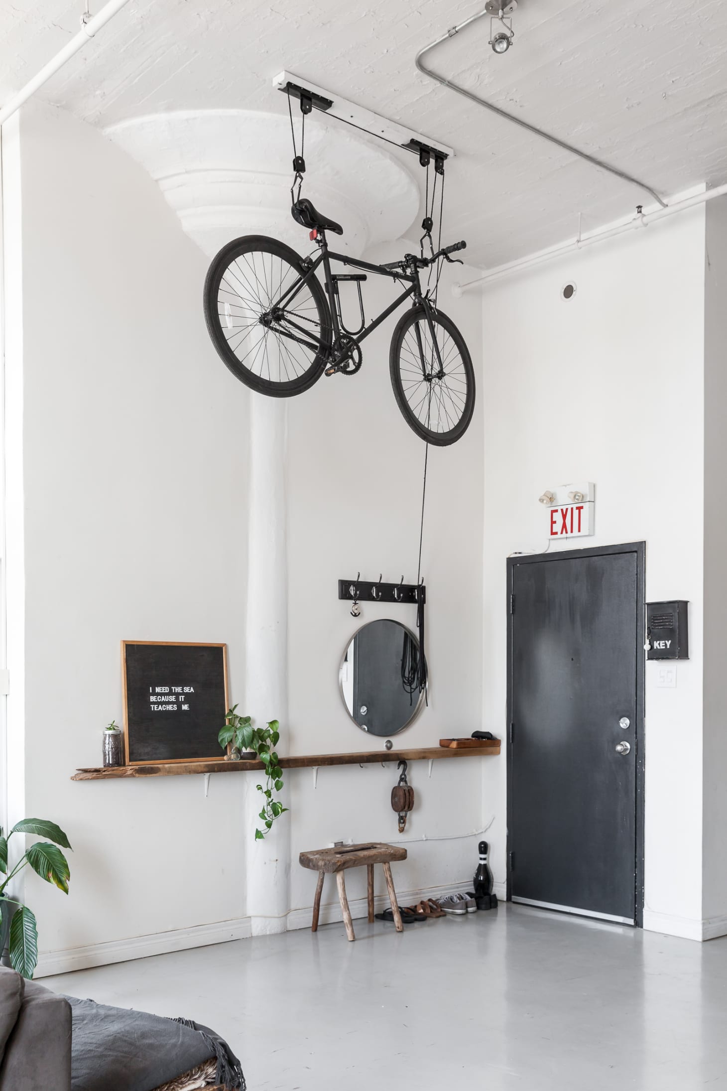 Bike Storage Ideas For Small City Apartments Apartment Therapy