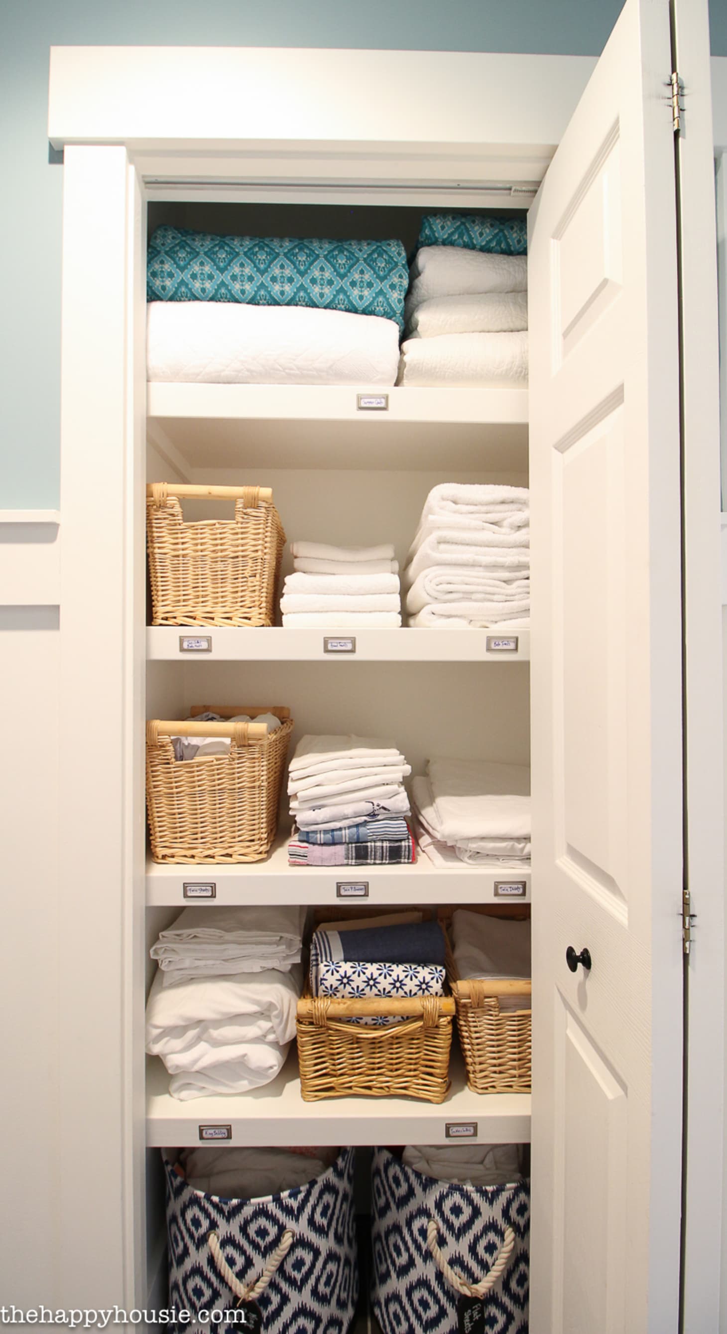 Linen Closet Organizing Ideas That Are Also Beautiful | Apartment Therapy