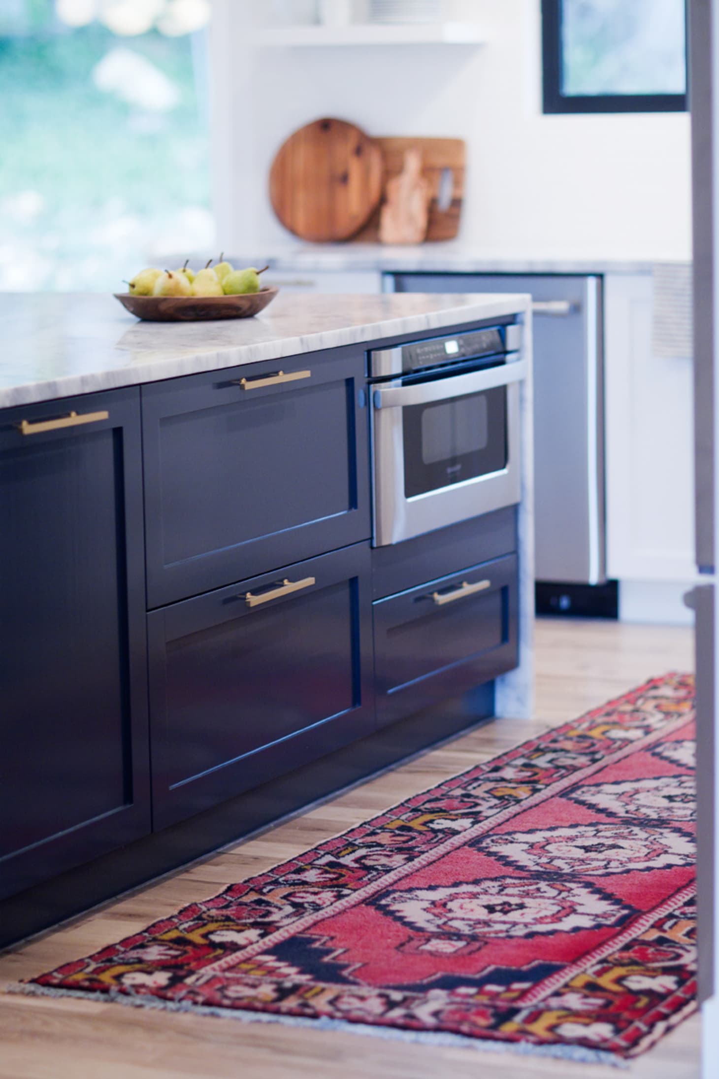 Microwaves in the Kitchen Hidden Storage Solutions Apartment Therapy