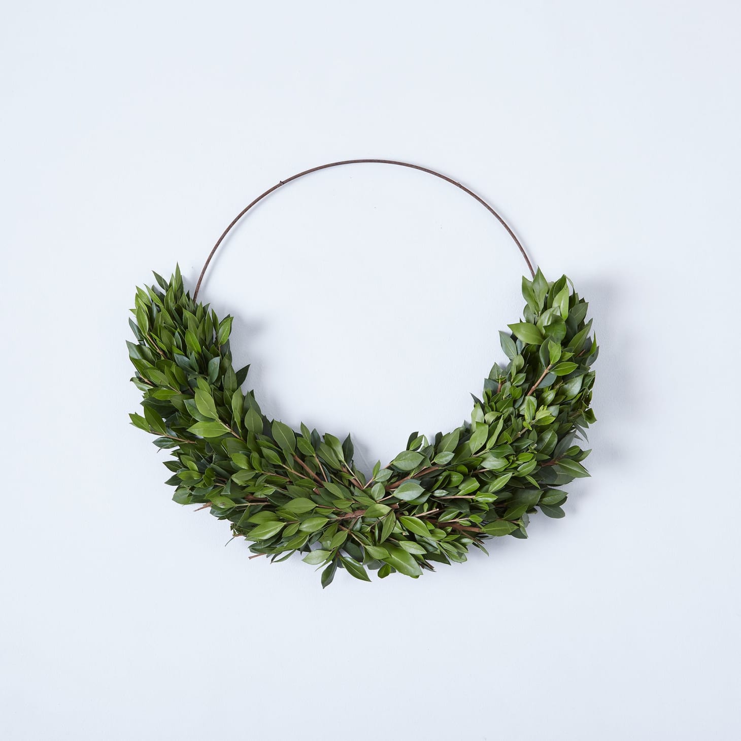 Modern Wreath Ideas: Half Wreath | Apartment Therapy