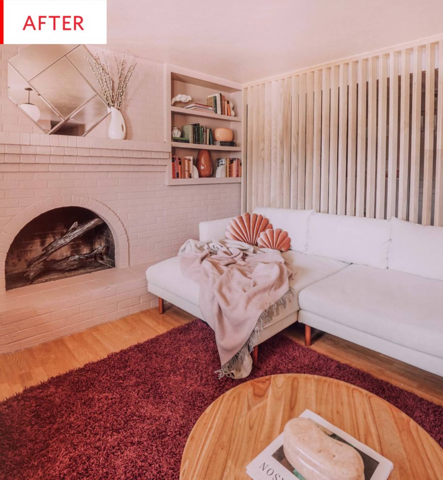 Before and After: Split Level Basement '70s Makeover | Apartment Therapy