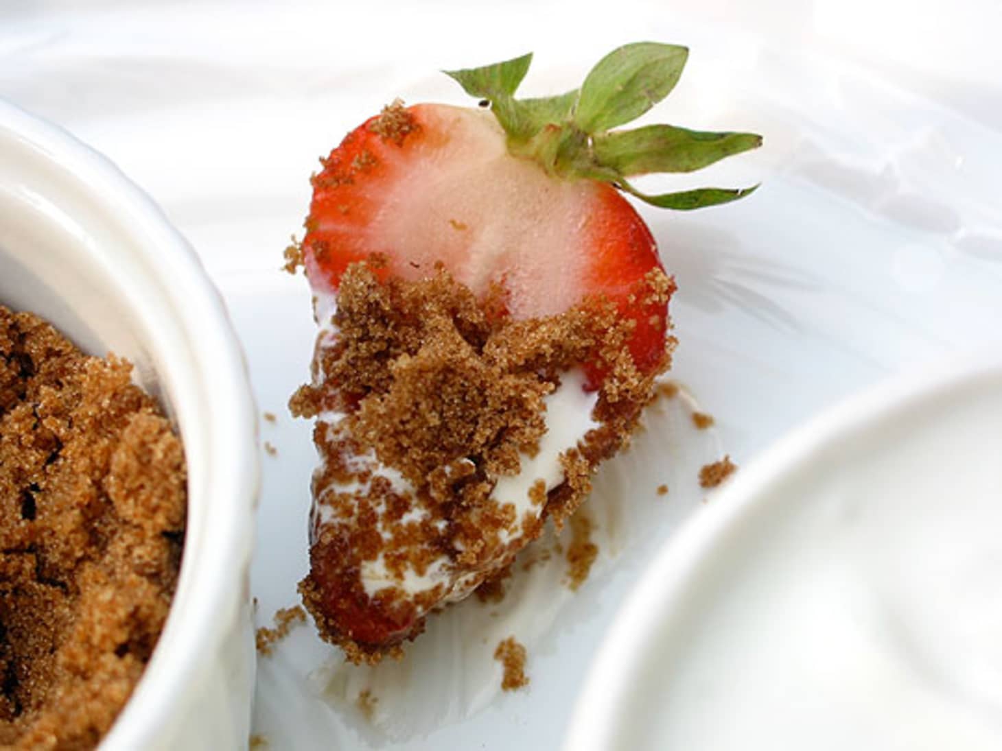 Summer Sweet Strawberries, Sour Cream & Brown Sugar Kitchn