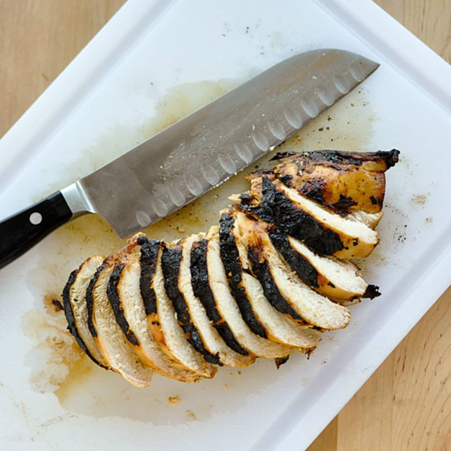 Grill Recipe Blackened BeerBrined Chicken Breasts Kitchn