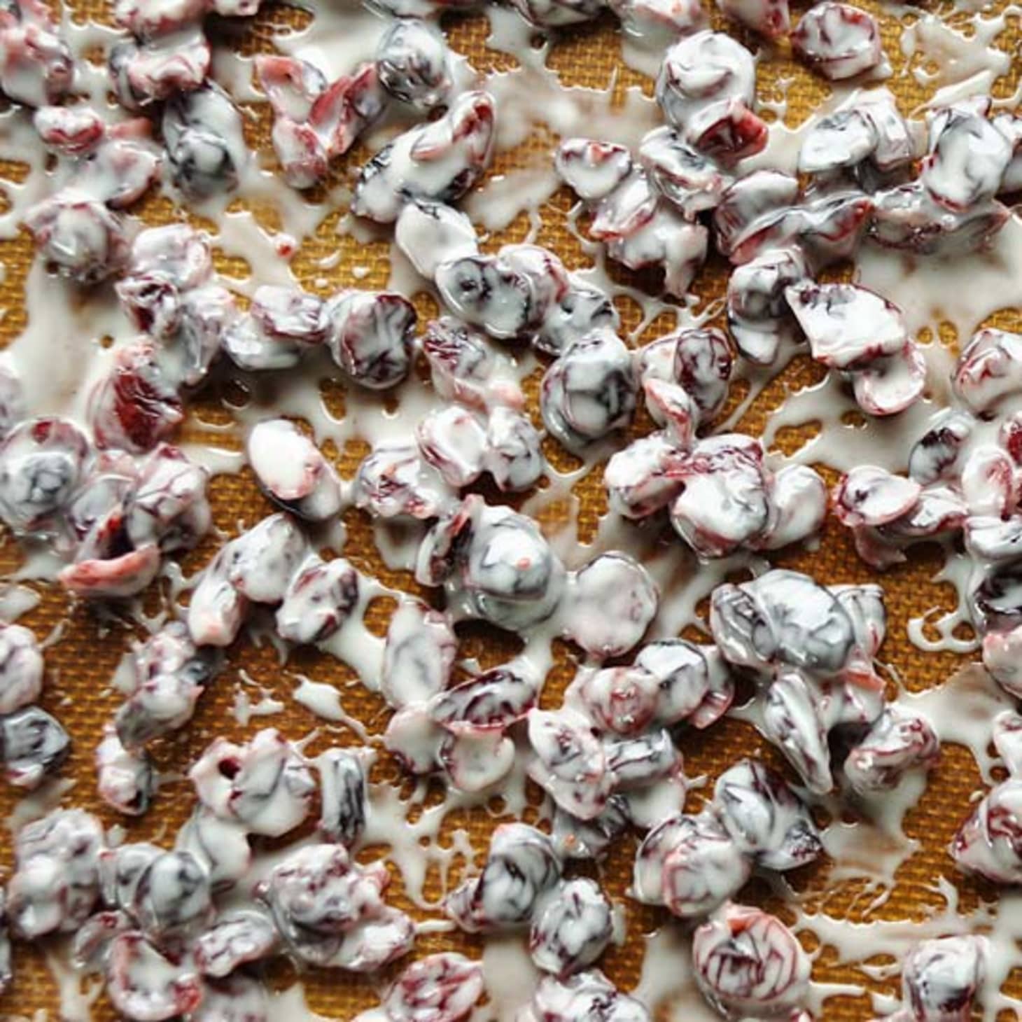 Snack Recipe YogurtCovered Cranberries Kitchn