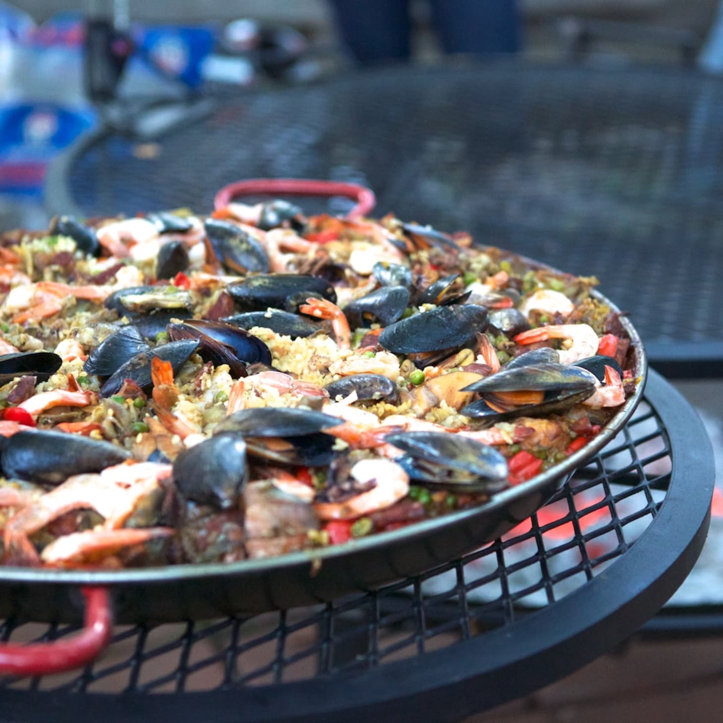 Rally Your Friends: Throw an Outdoor Paella Party this Summer! | Kitchn