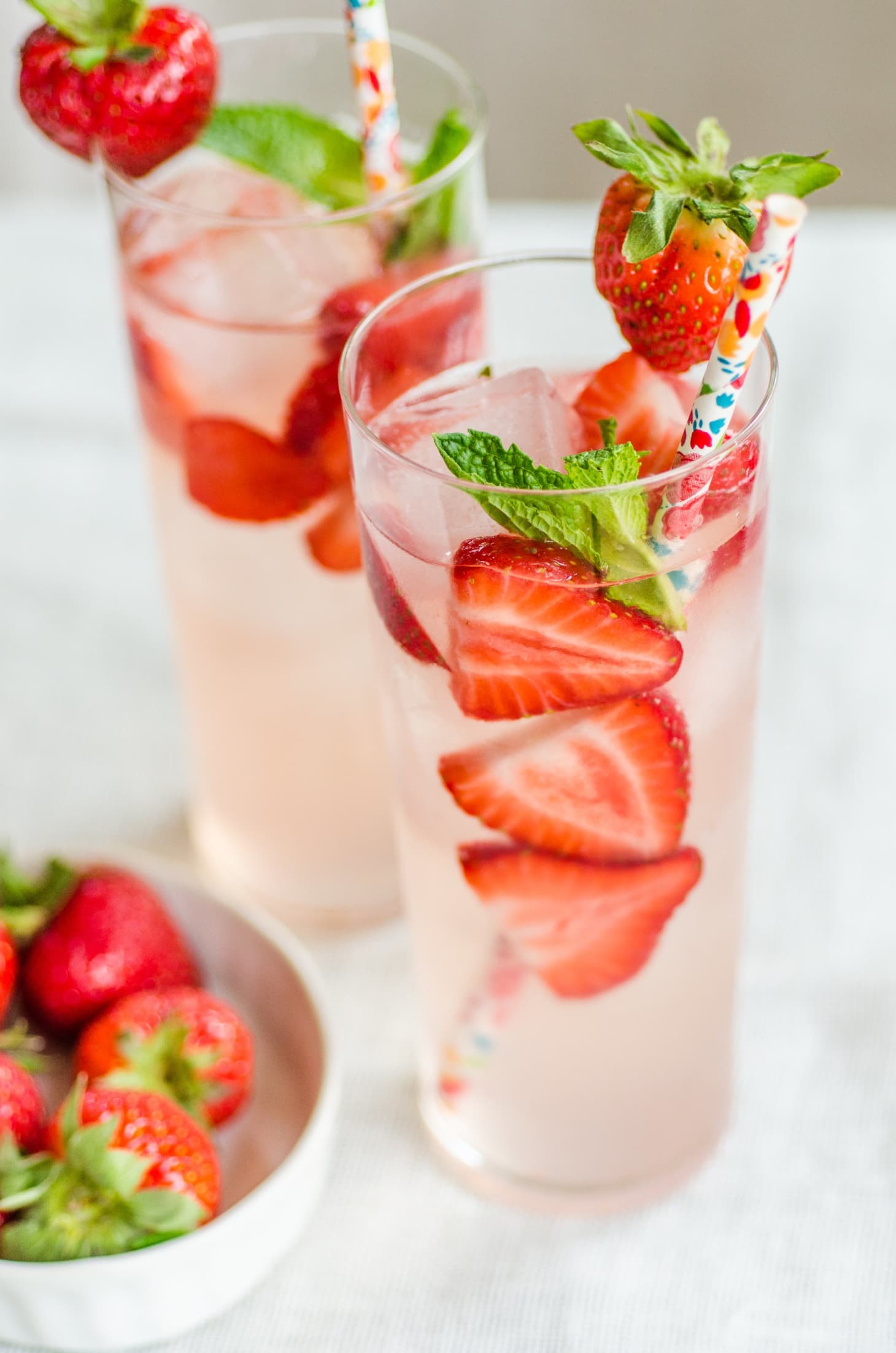 Strawberry Fruit Cocktail Drink Isolated My Of Drink Recipe Strawberry Gin Smash Kitchn