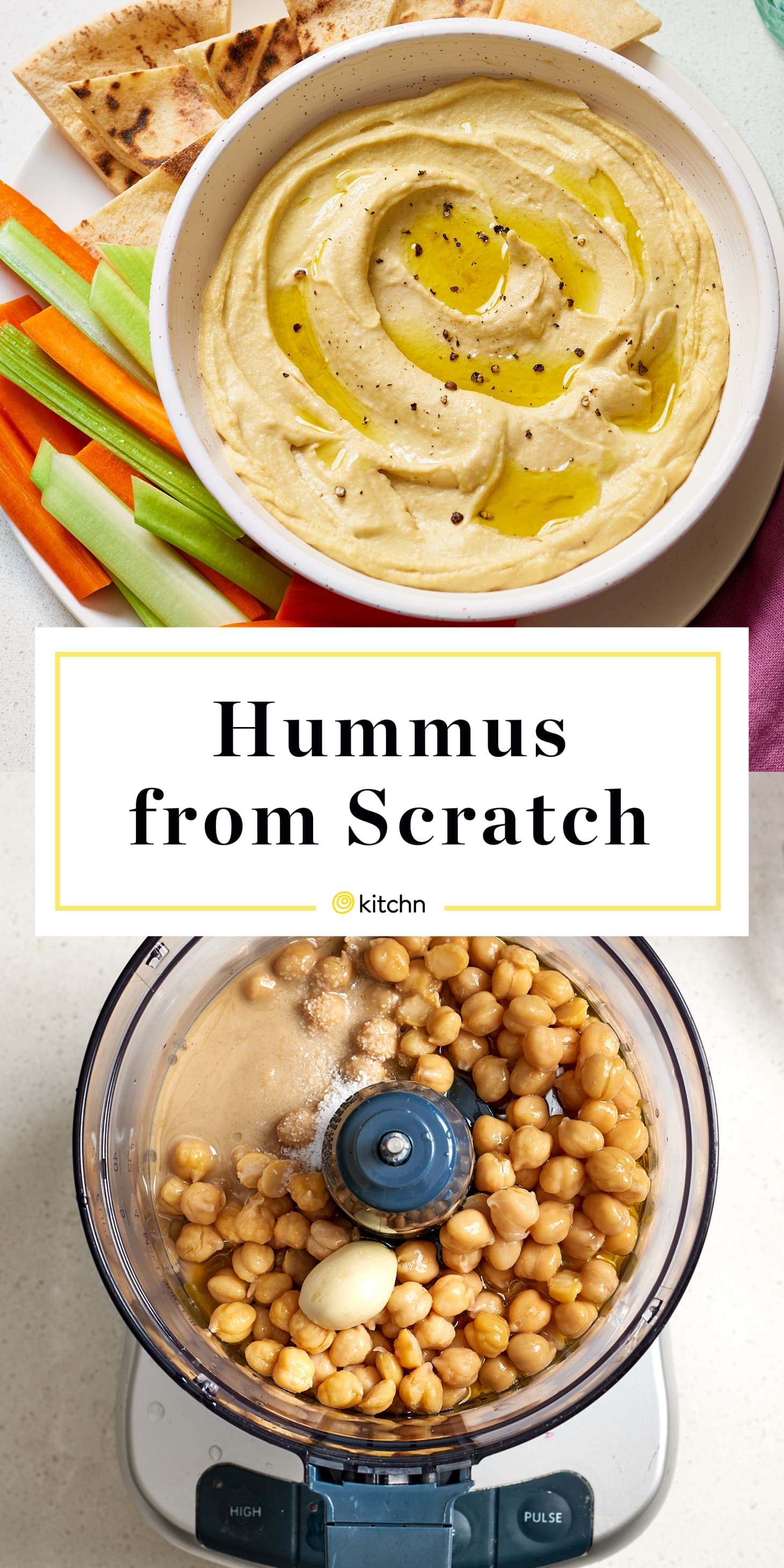How To Make Hummus from Scratch Kitchn