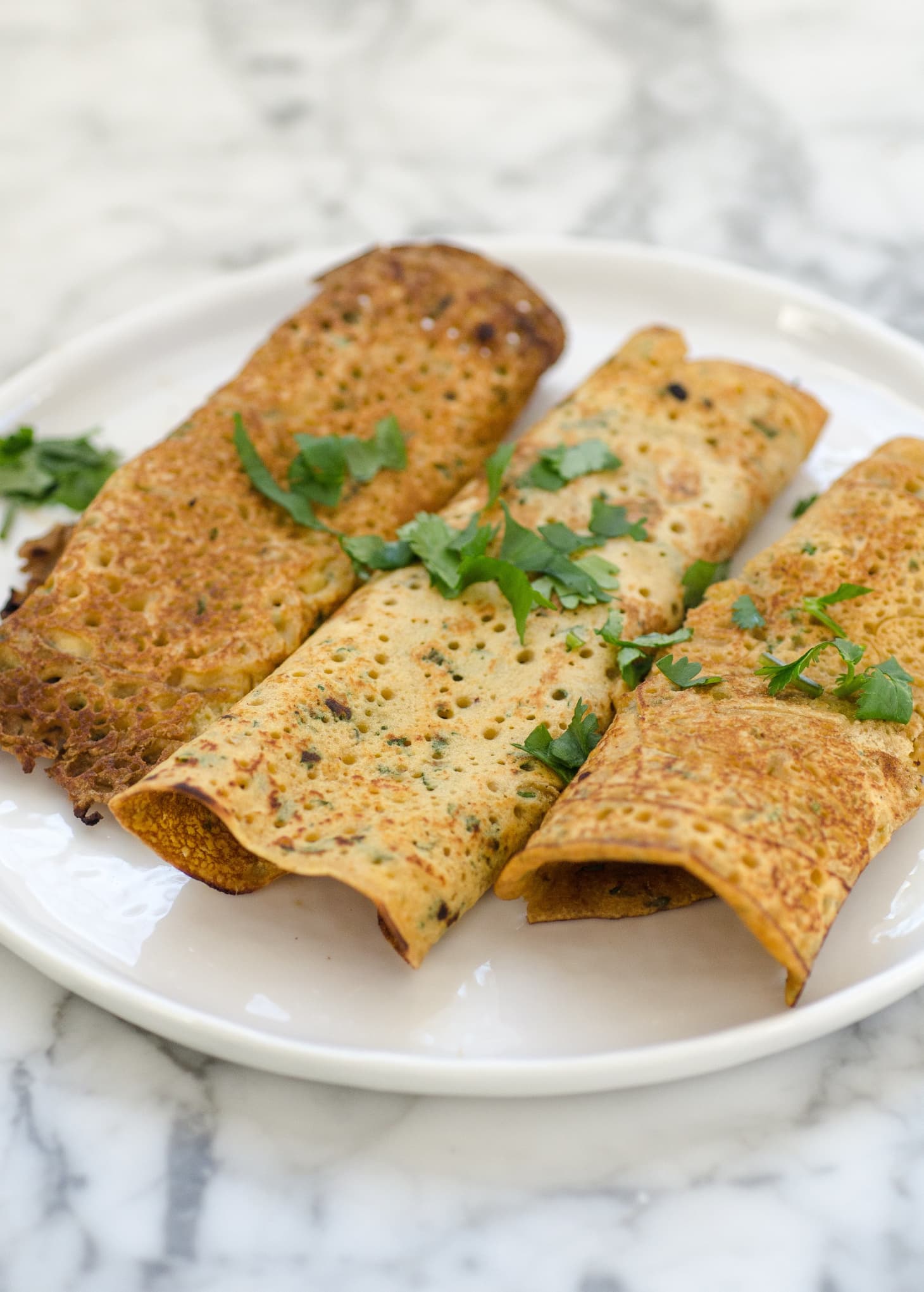 Recipe: Pudla (Indian Chickpea Crepes) | Kitchn