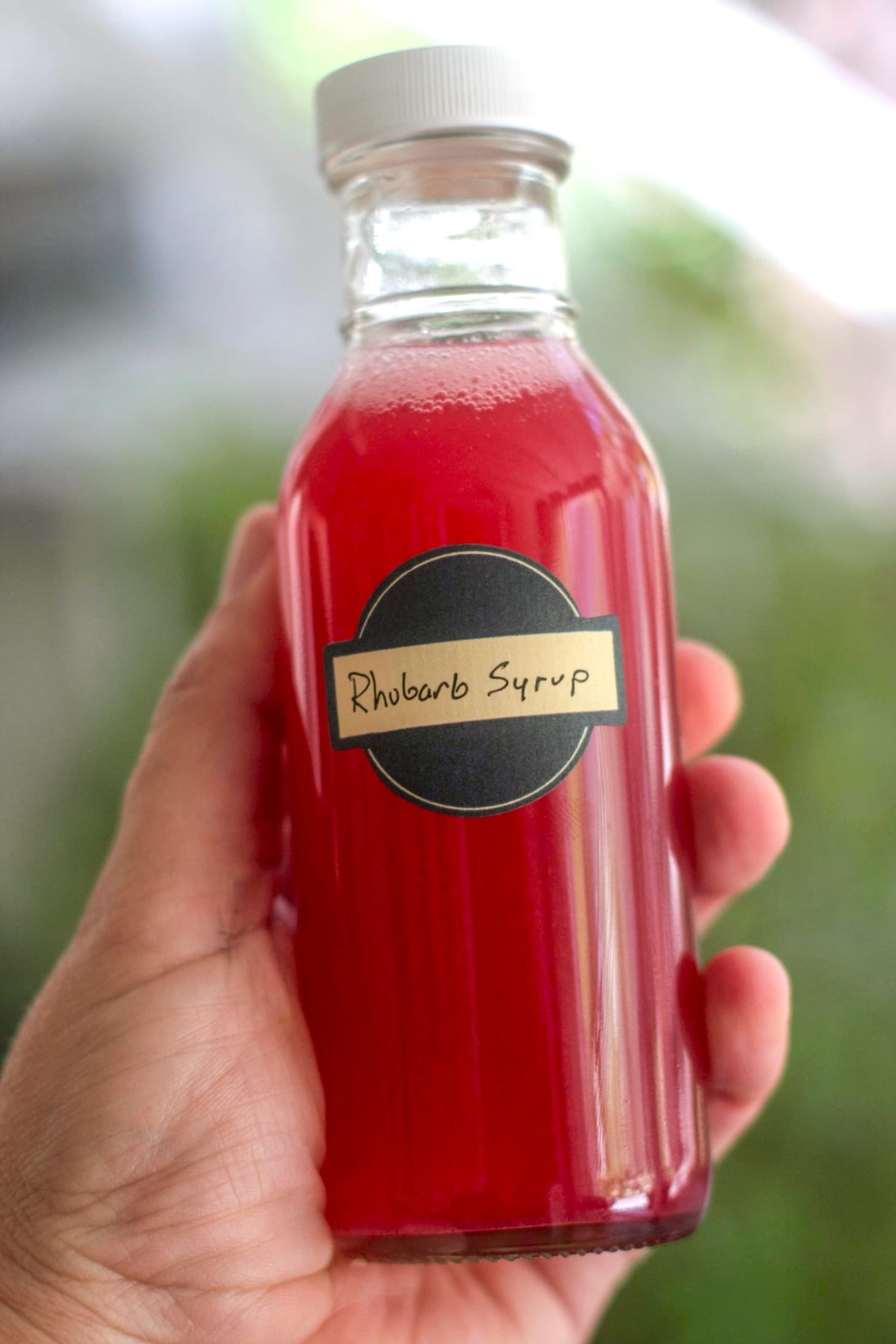 Recipe Rhubarb Simple Syrup Kitchn