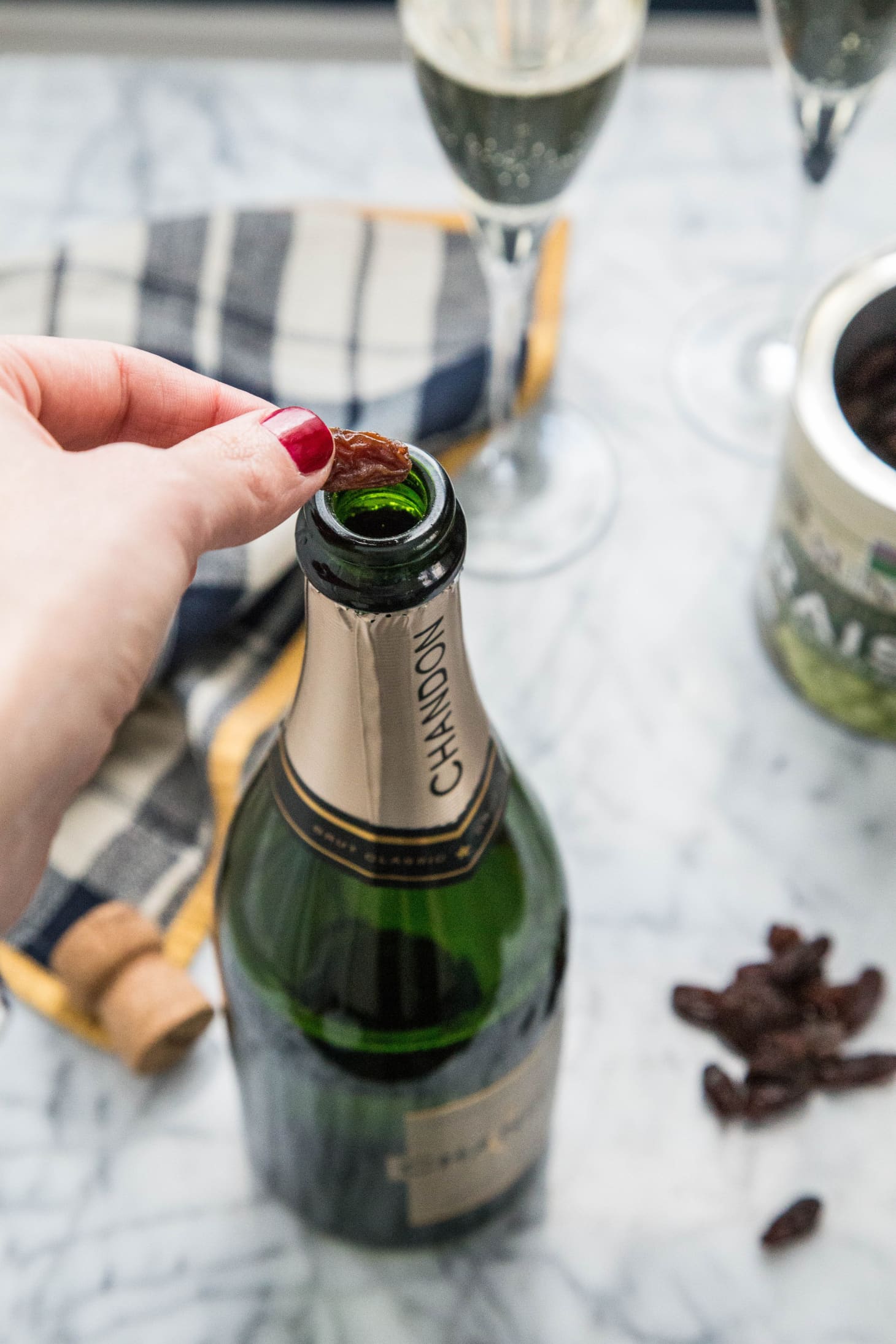Can You Really Revive Flat Champagne with a Raisin? Kitchn