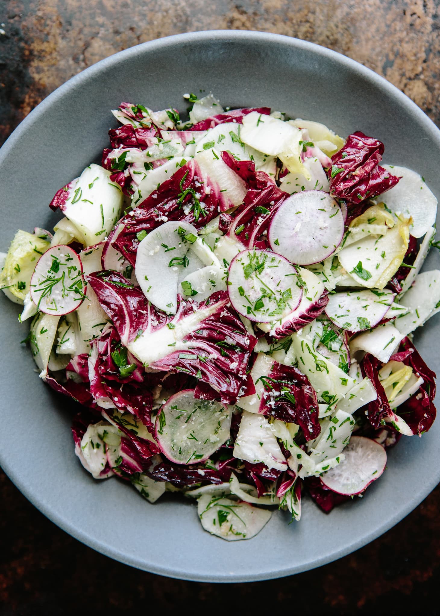 Recipe: Bar Tartine’s Chicory Salad with Anchovy Dressing | Kitchn