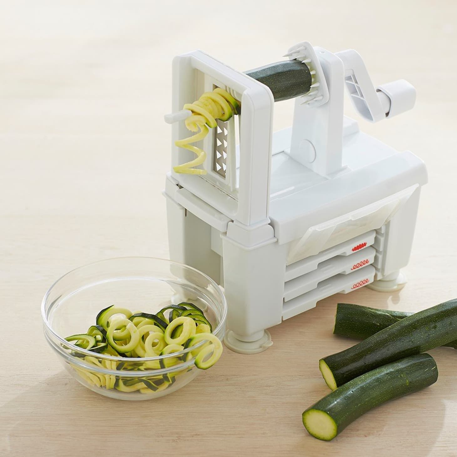 Spiralizer Reviews OXO Veggetti Paderno Kitchn