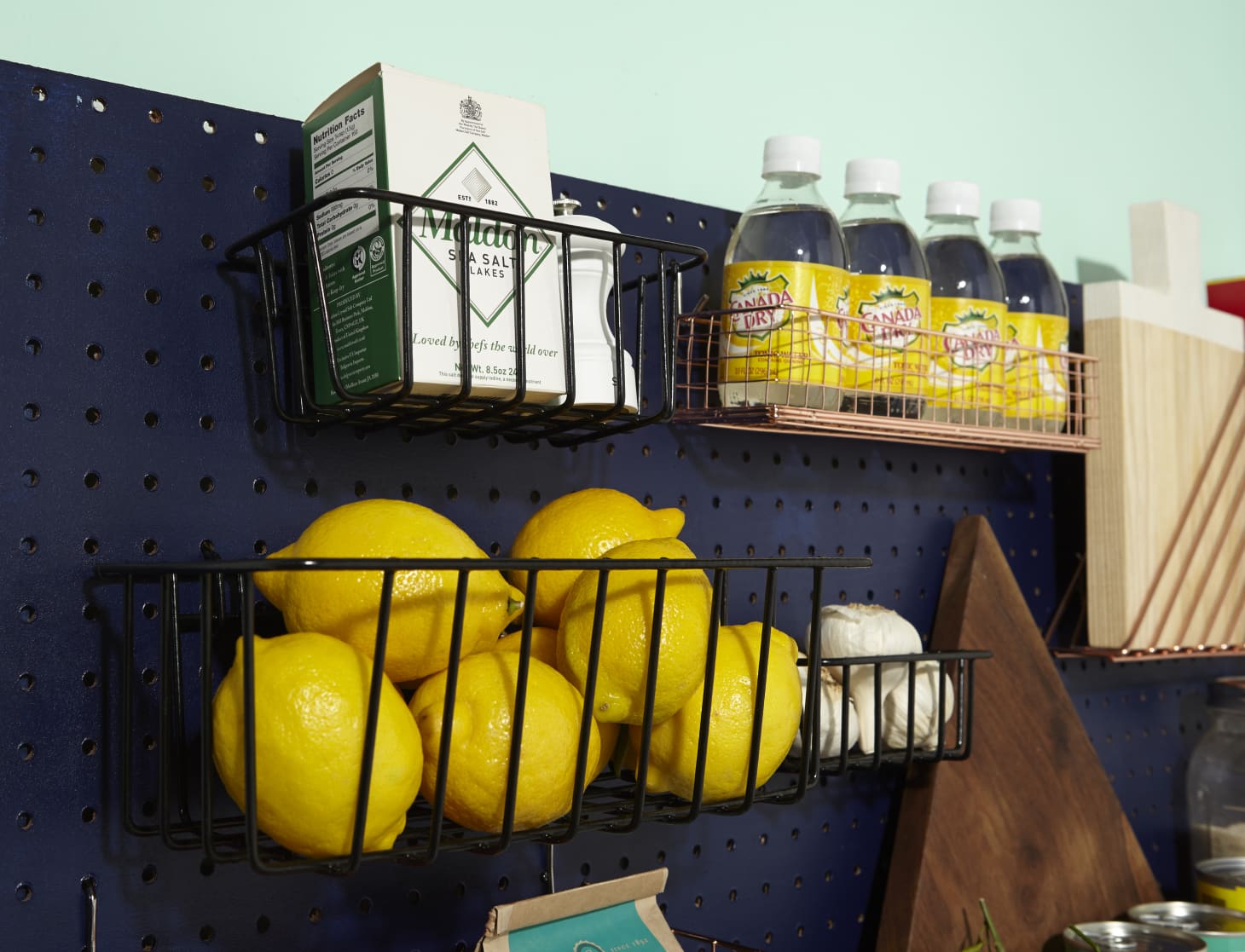 Use a Pegboard as a Pantry Kitchn