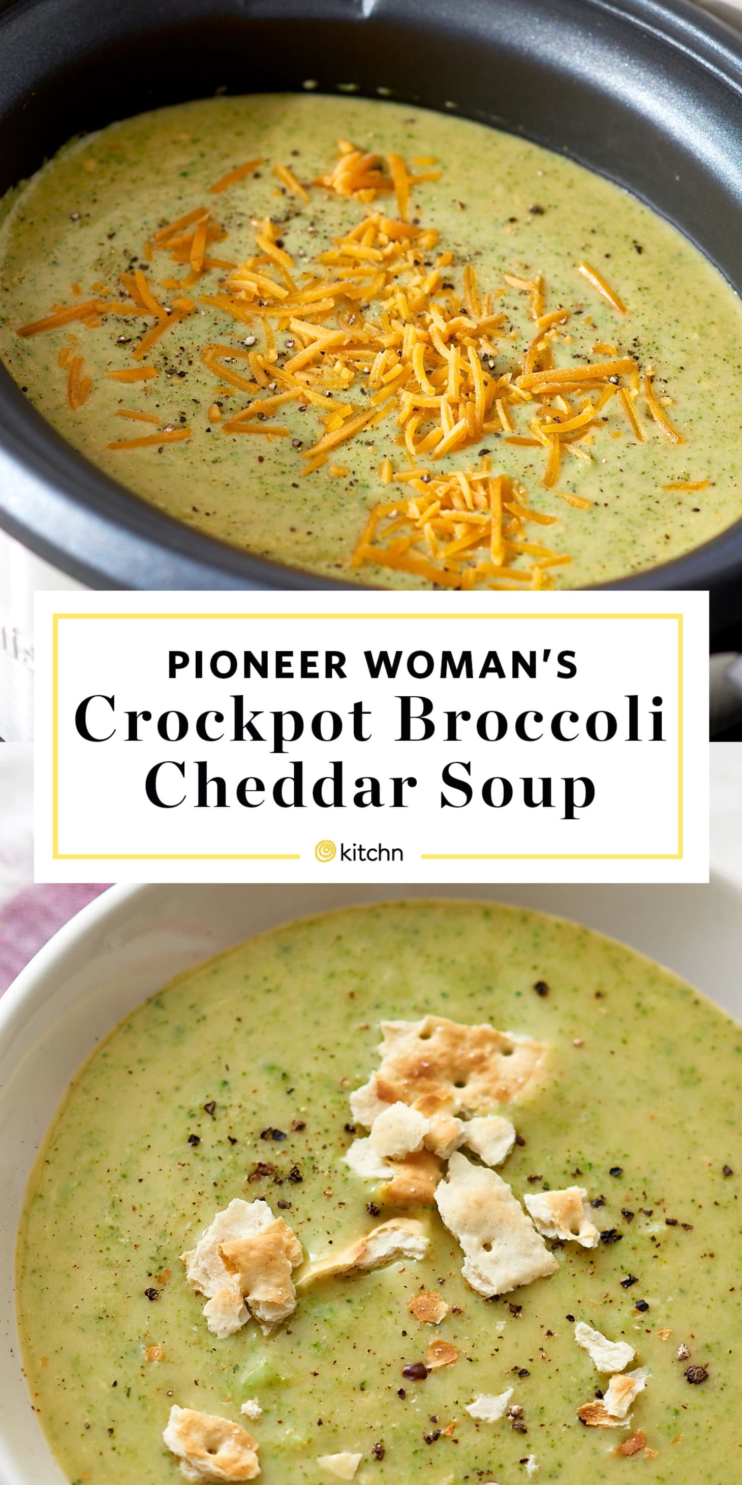 Pioneer Woman Slow Cooker Broccoli Cheddar Soup Recipe