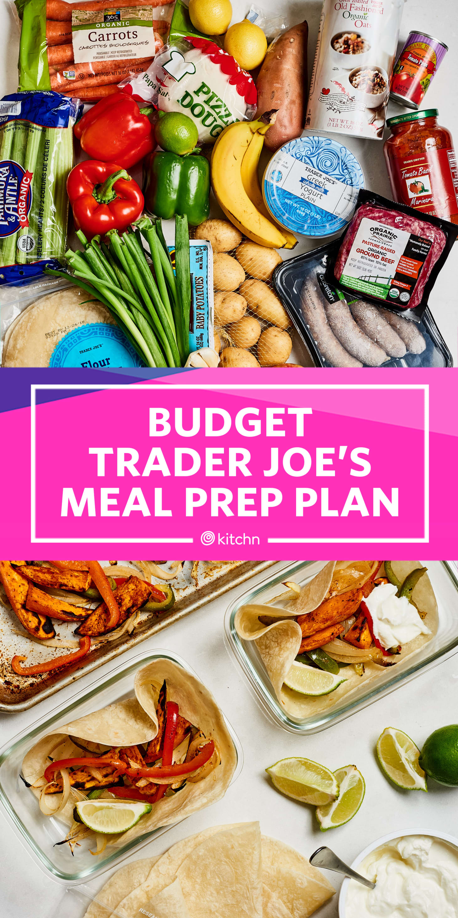 Budget Trader Joe�s Weekly Meal Plan for 50 Kitchn