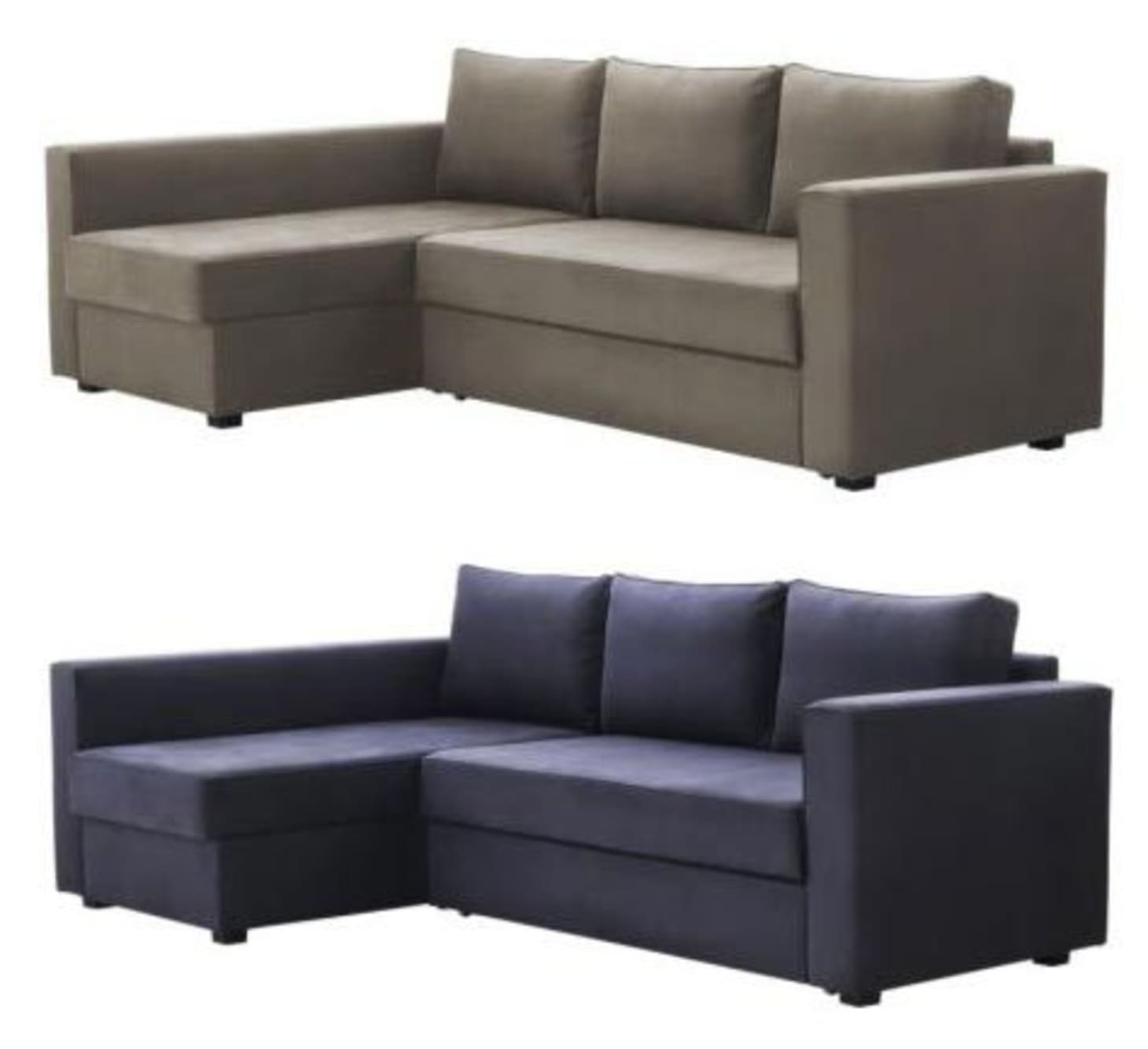 MANSTAD Sectional Sofa Bed & Storage from IKEA Apartment Therapy
