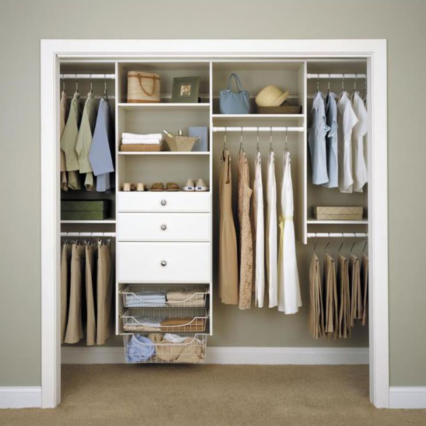 The Best Closet Systems To Organize Your Wardrobe Apartment Therapy Image Credit Easy Track