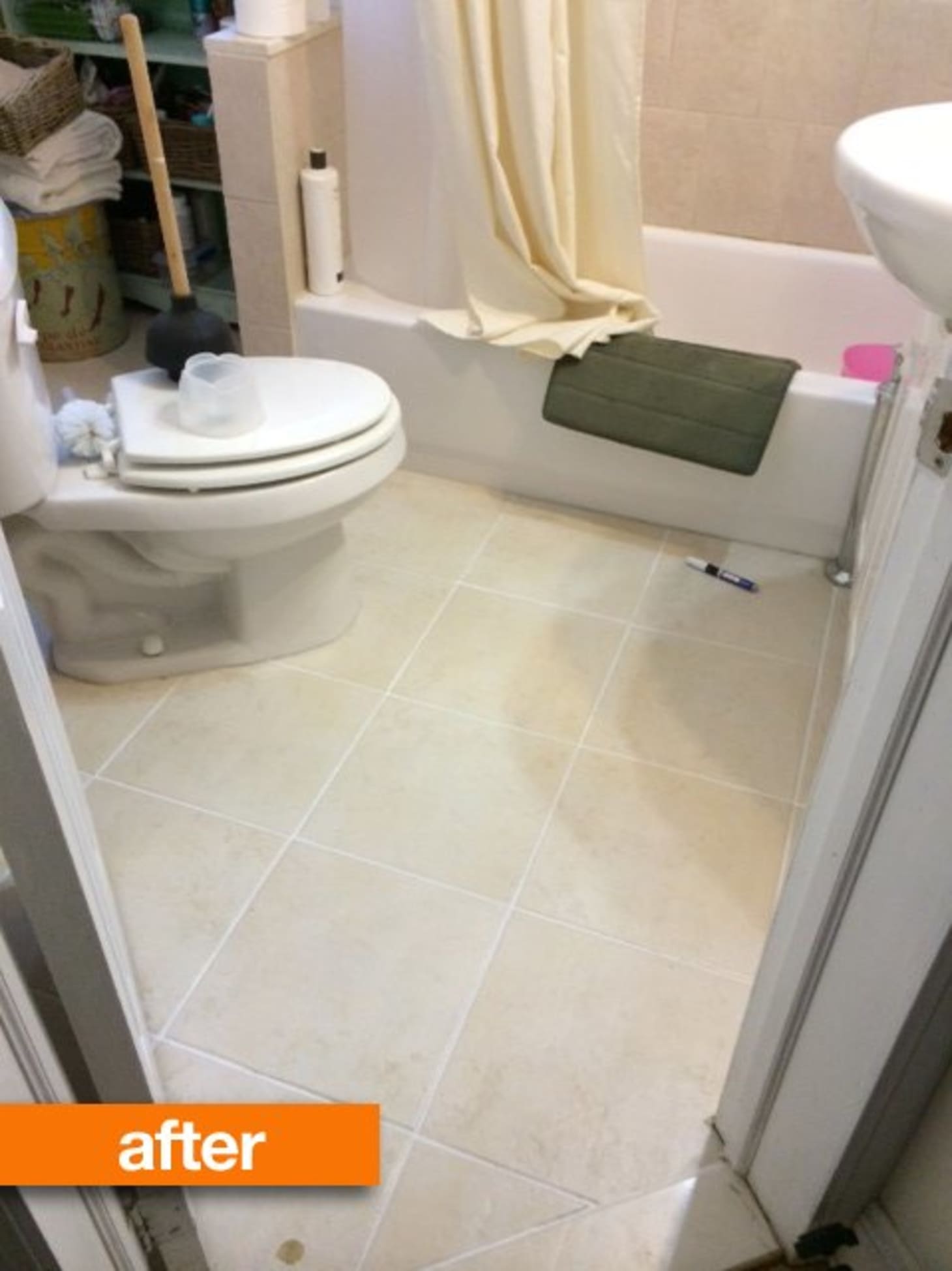 We Tried It The Miracle Grout Pen Test, Before & After Apartment Therapy