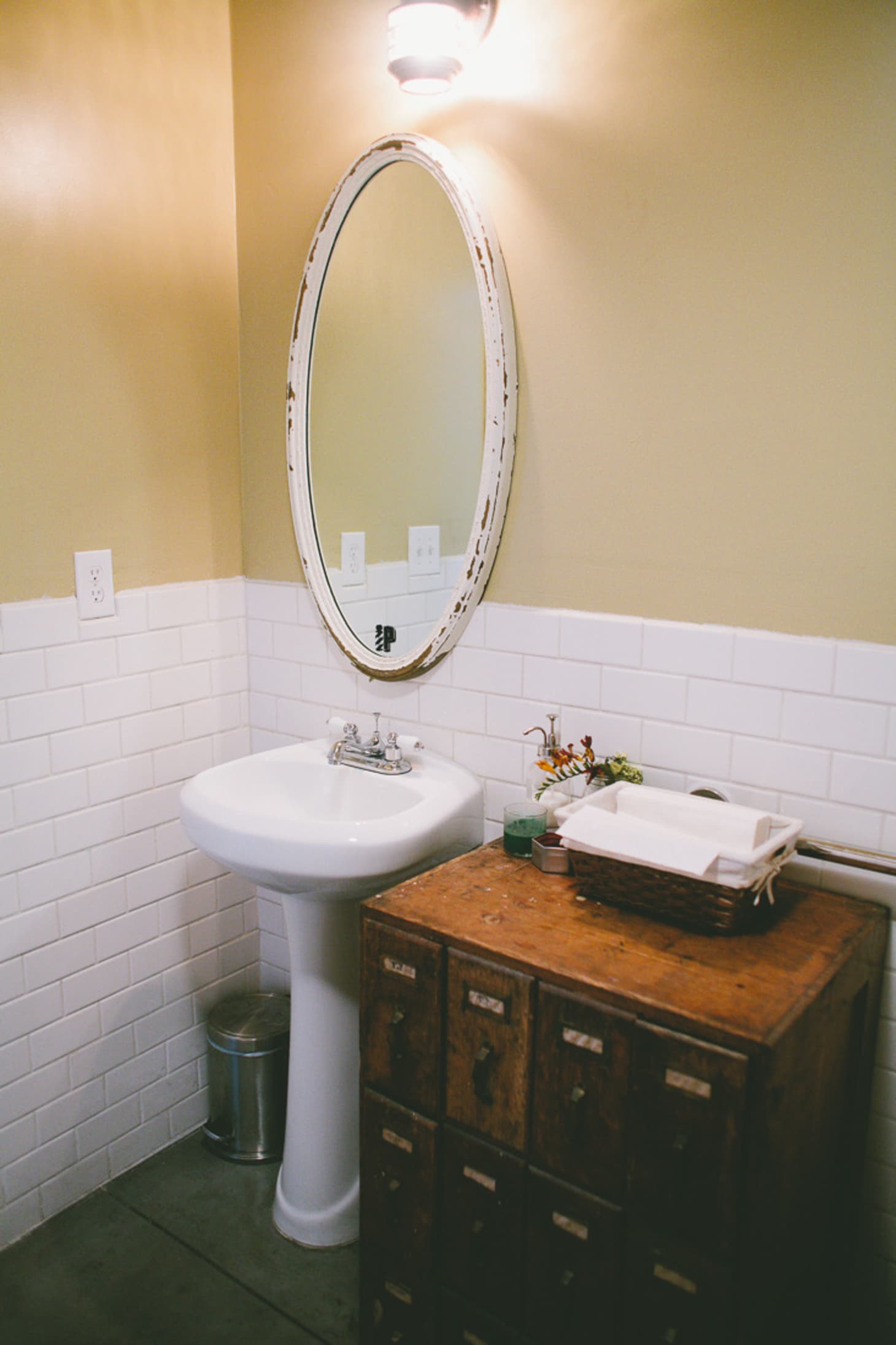 Small Bathroom Ideas: 6 Room Brightening Tips for Tiny, Windowless