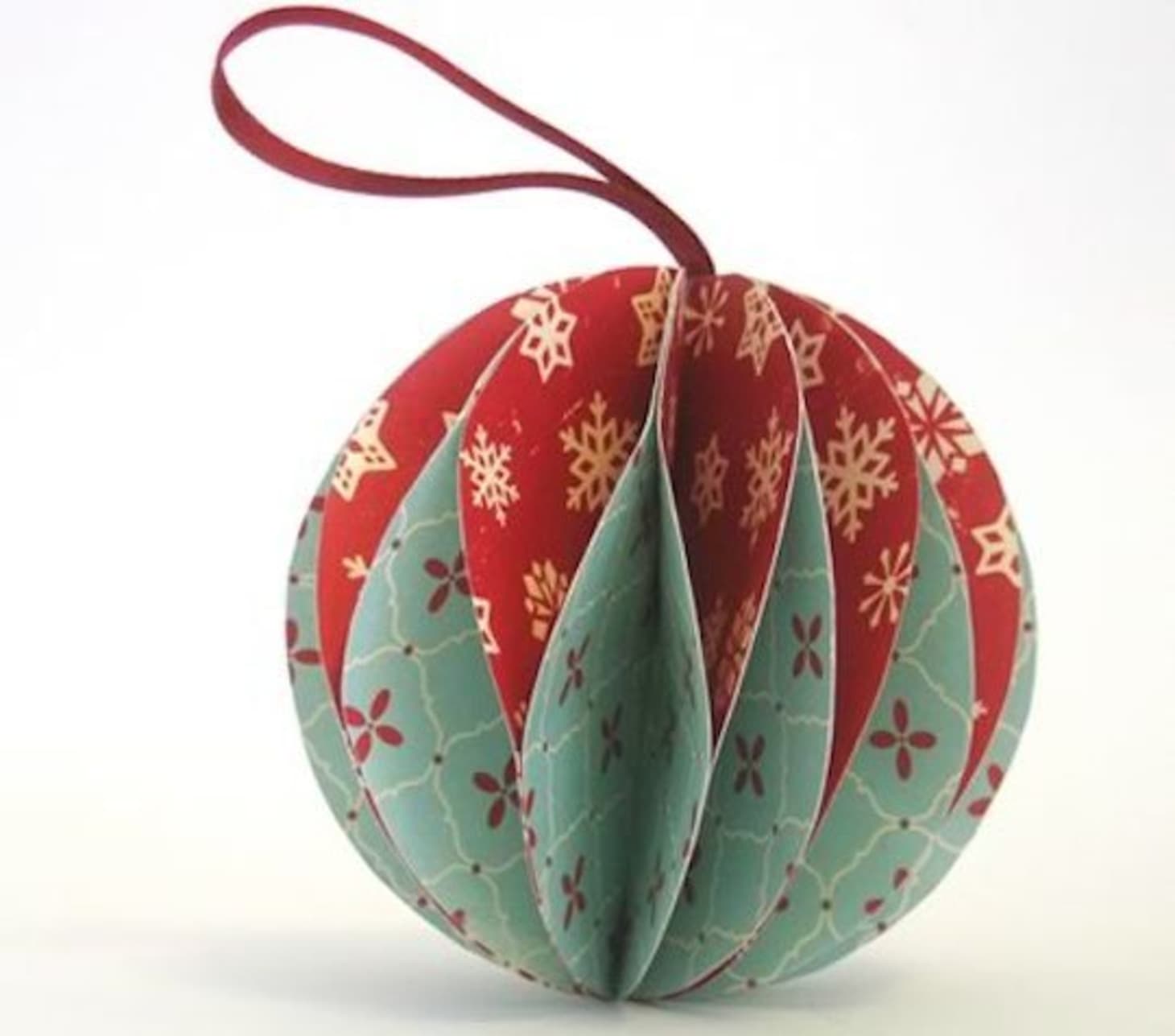 Origami Christmas Ornaments Apartment Therapy