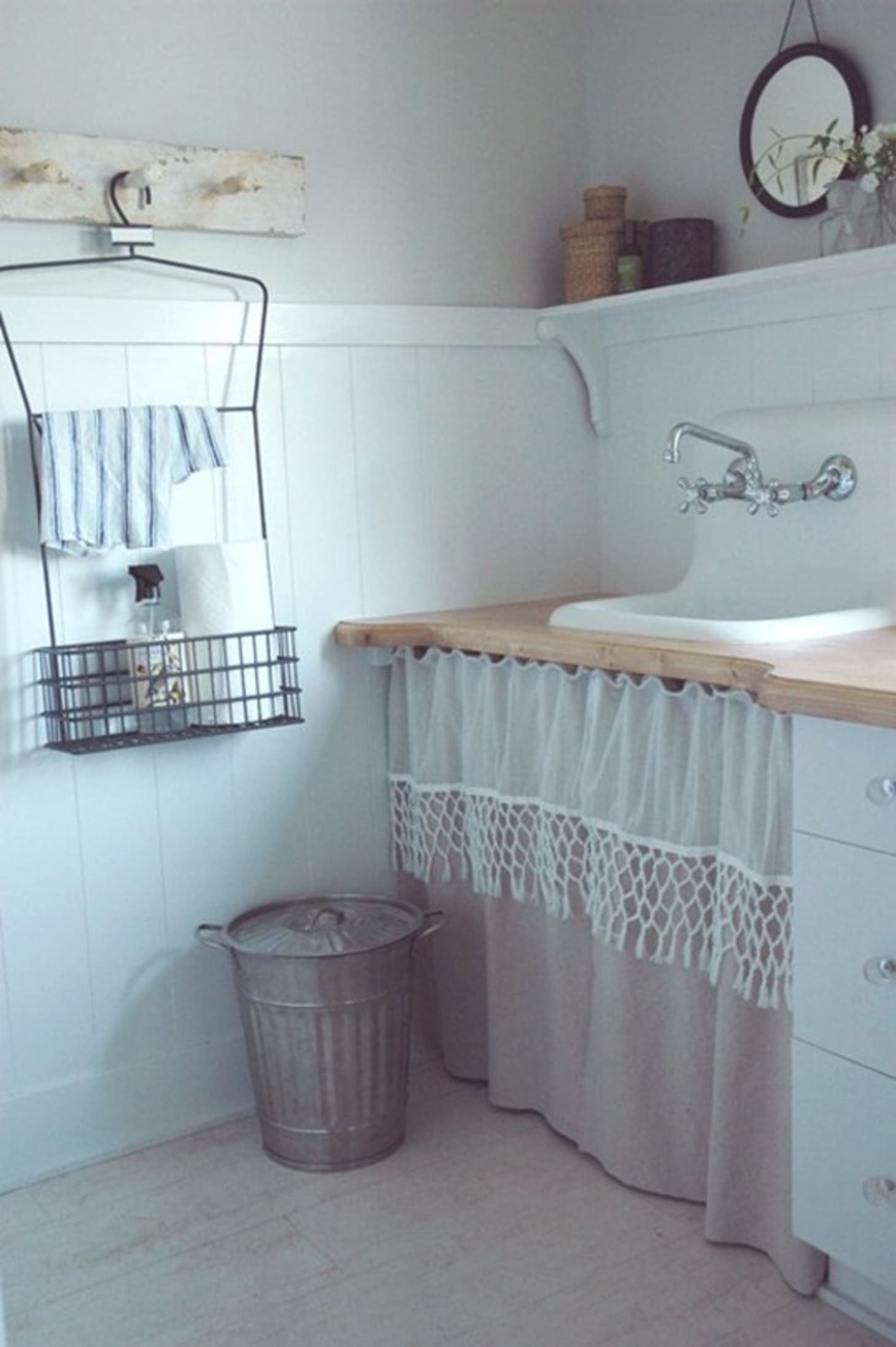 Budget Diy Room Decor Using Drop Cloth Apartment Therapy Image Credit Home And Harmony