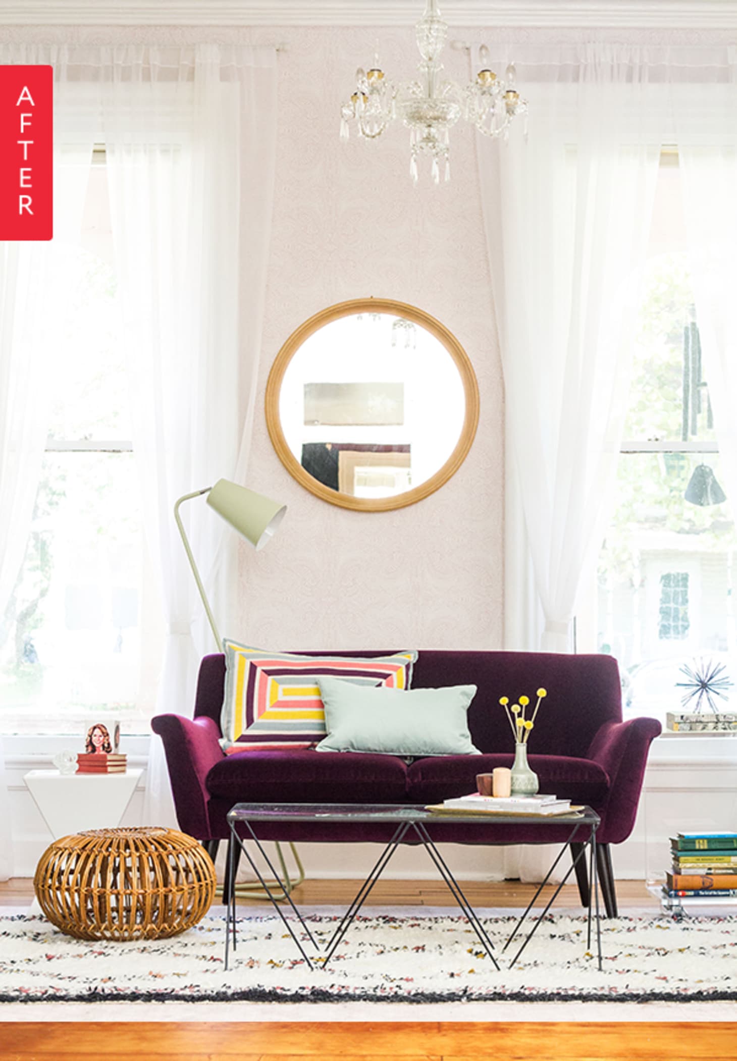 Before & After A Small Victorian Living Room Gets an Apartment Therapy