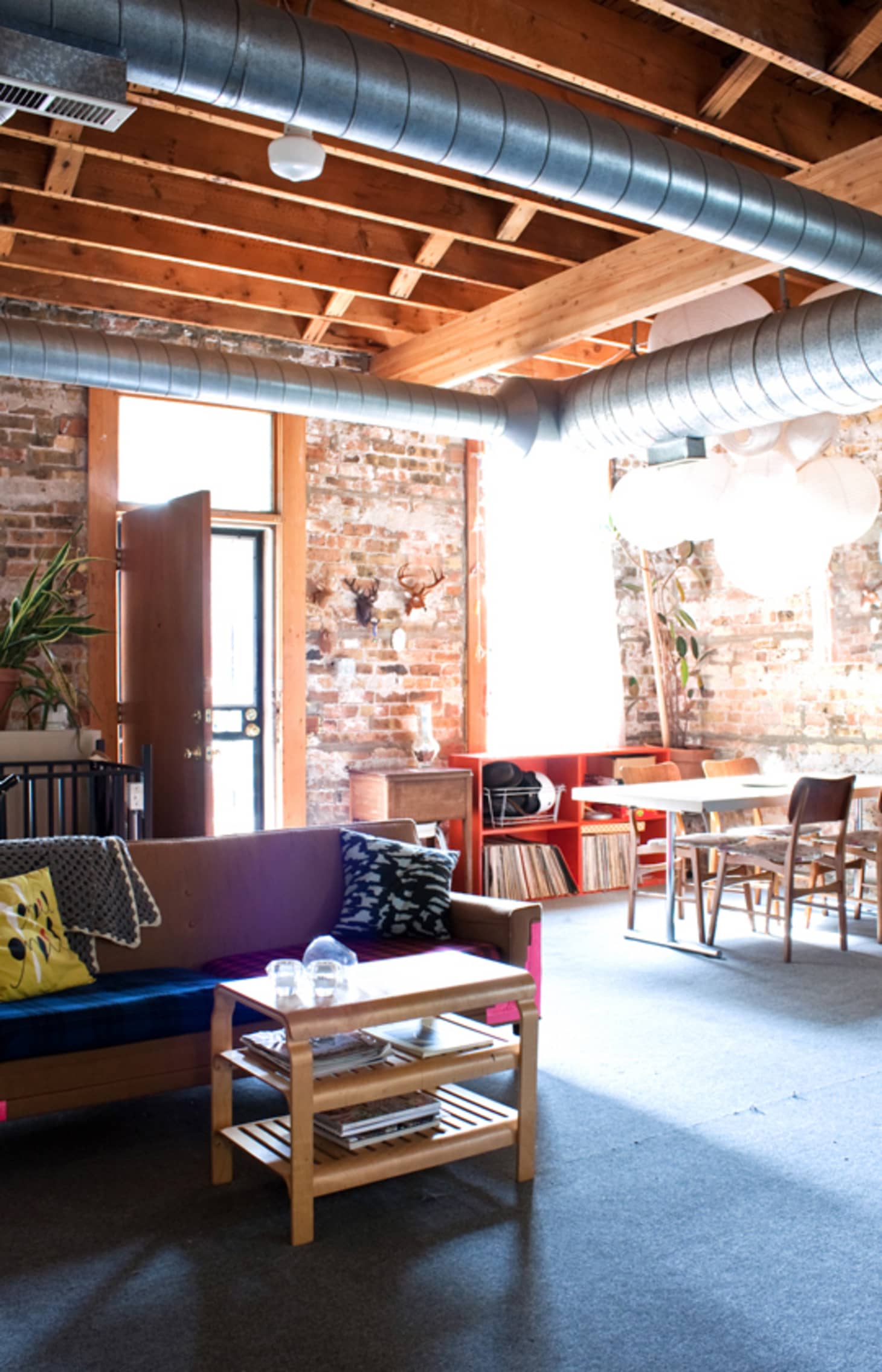 3 Strategies for Painting Exposed Ductwork | Apartment Therapy