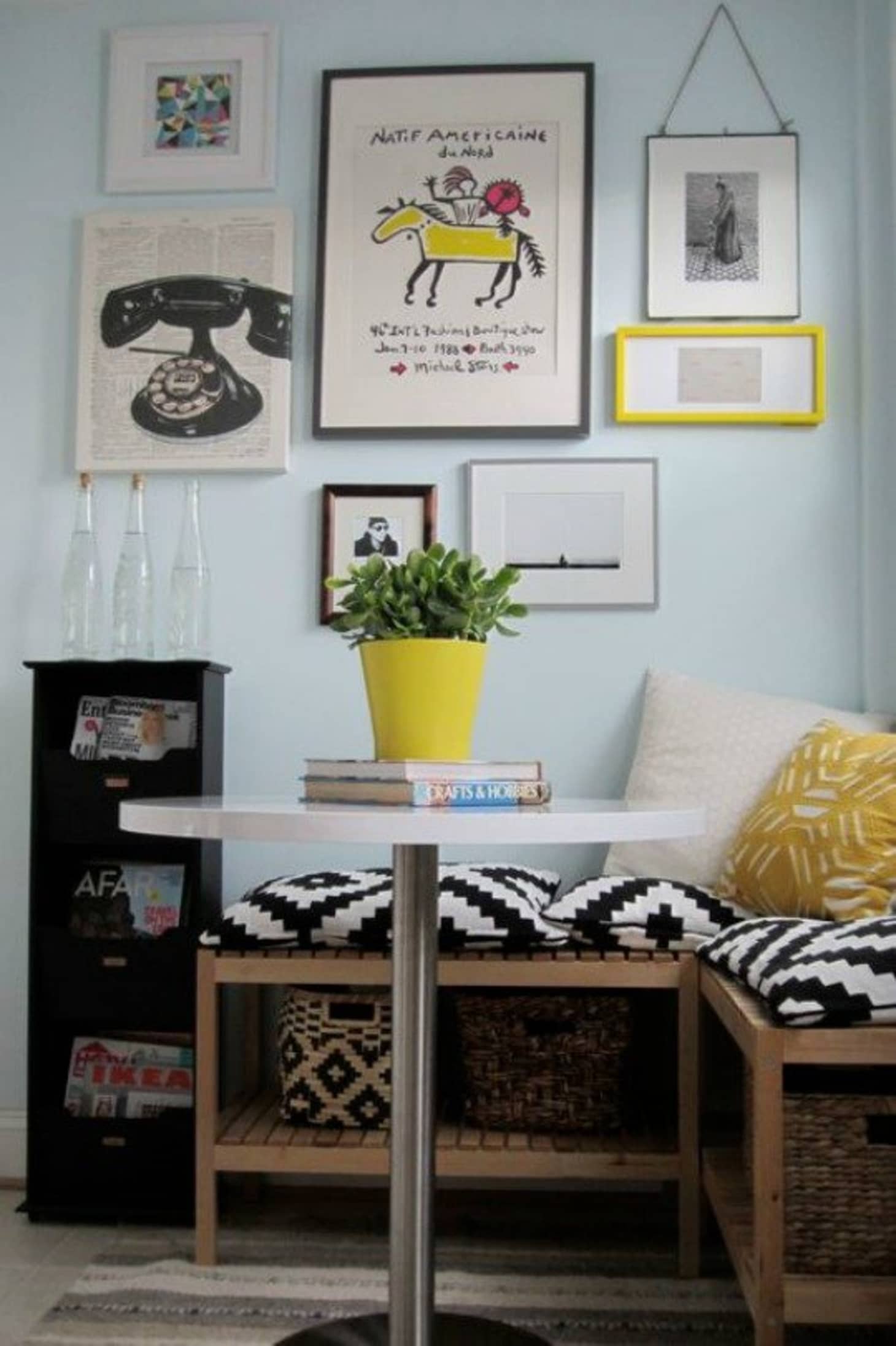 IKEA Molger Bench Ideas Hacks | Apartment Therapy