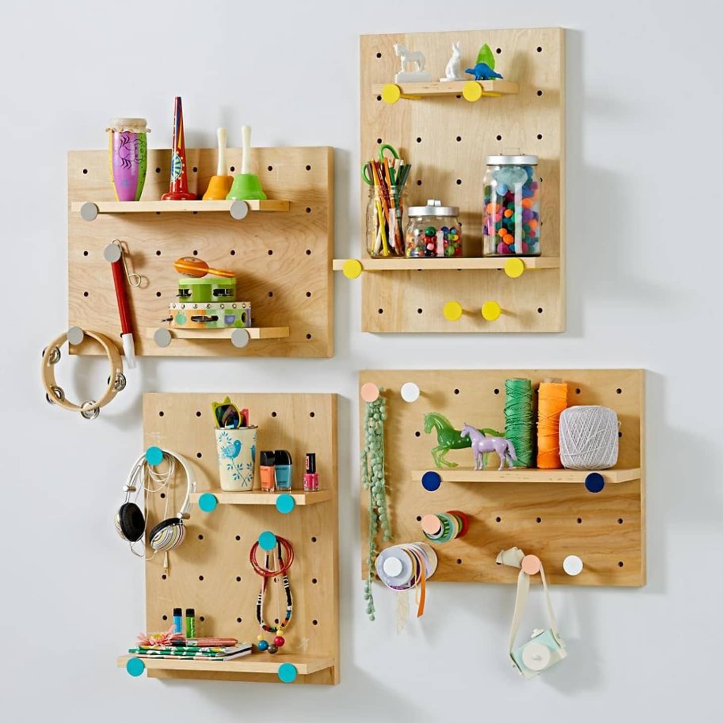 Modern Pegboard Storage Systems Apartment Therapy