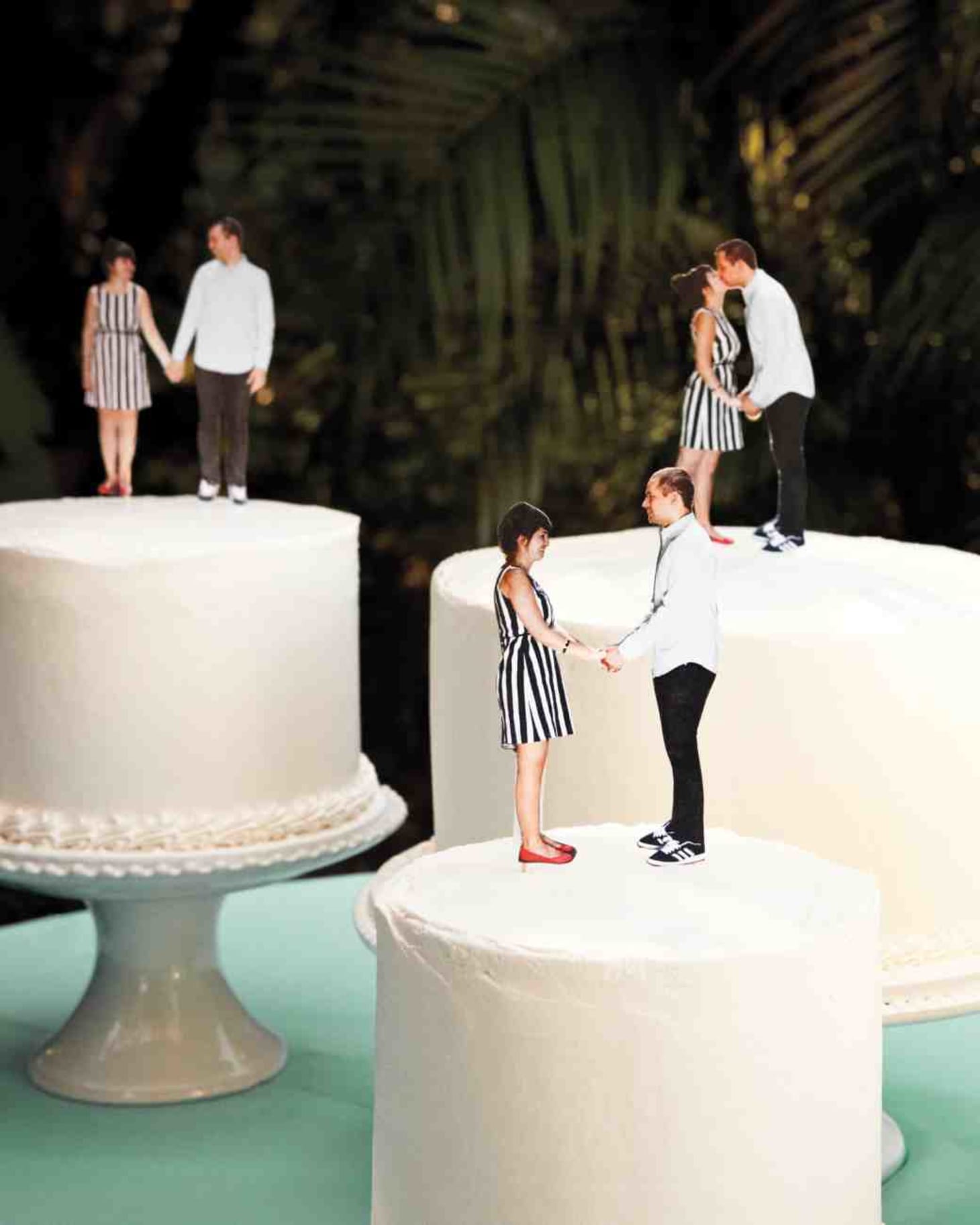 20 Simple & Chic DIY Wedding and Party Cake Toppers Apartment Therapy