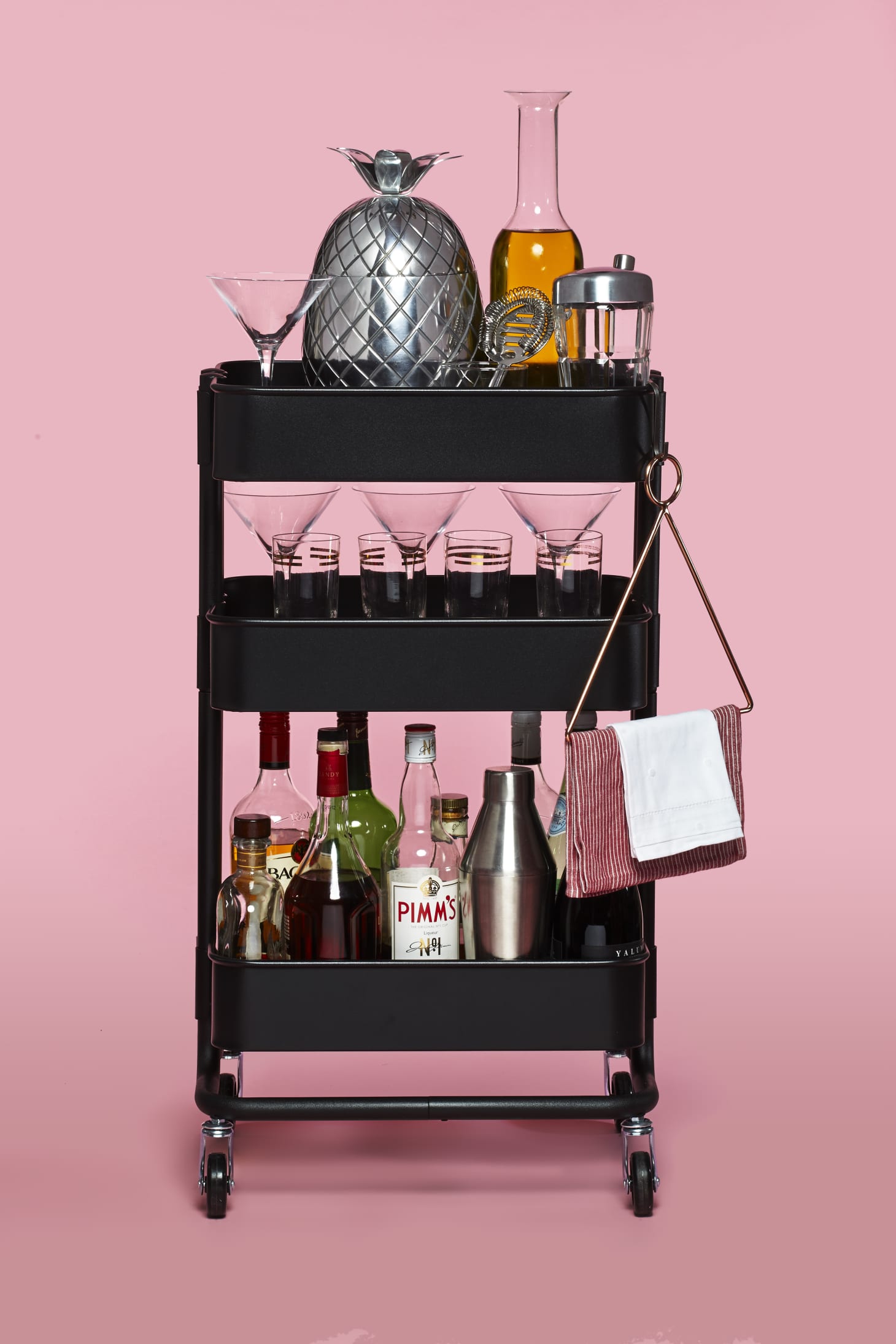 IKEA Bar Cart Projects and Hacks Apartment Therapy