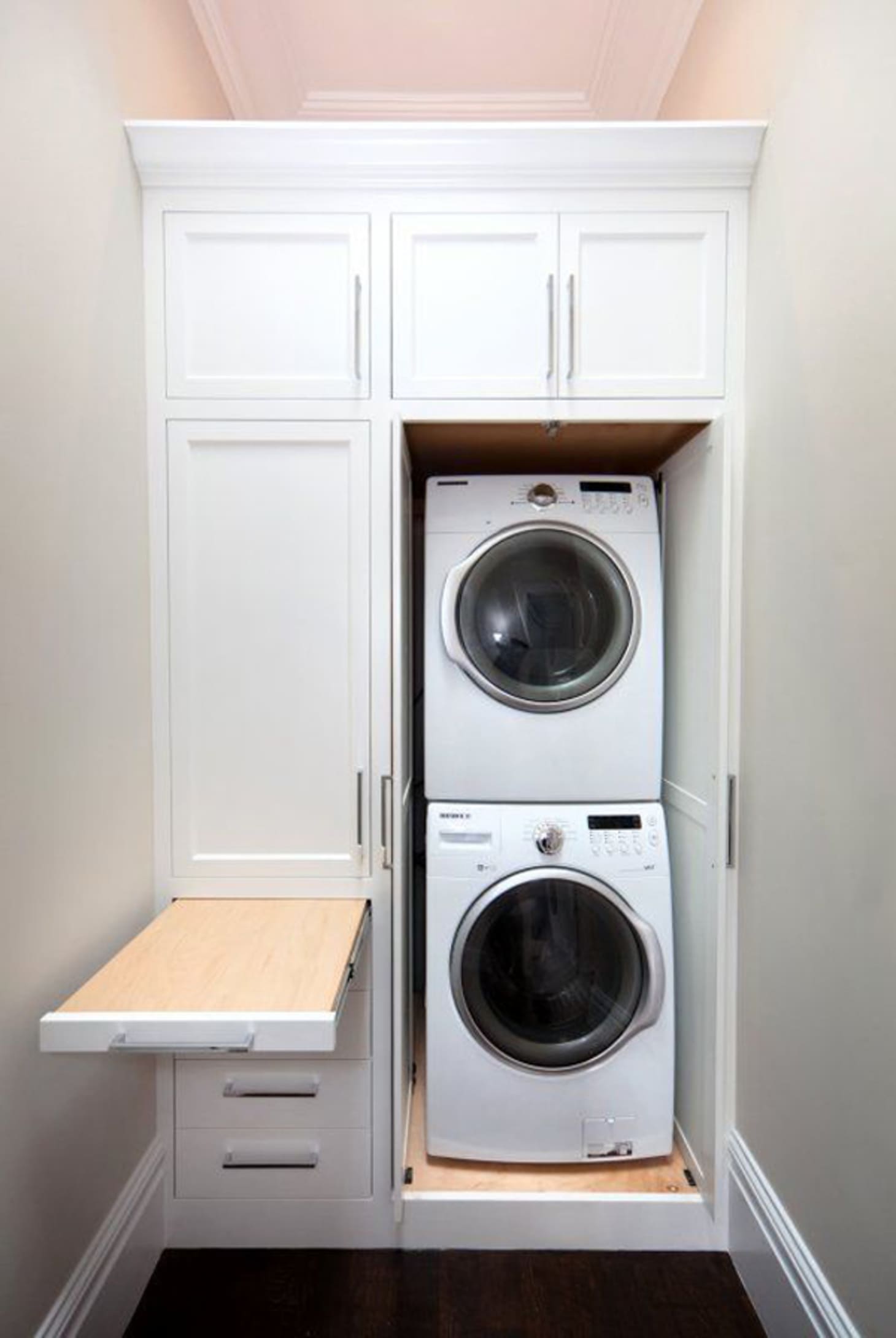 Small Laundry Room Remodeling and Storage Ideas | Apartment Therapy