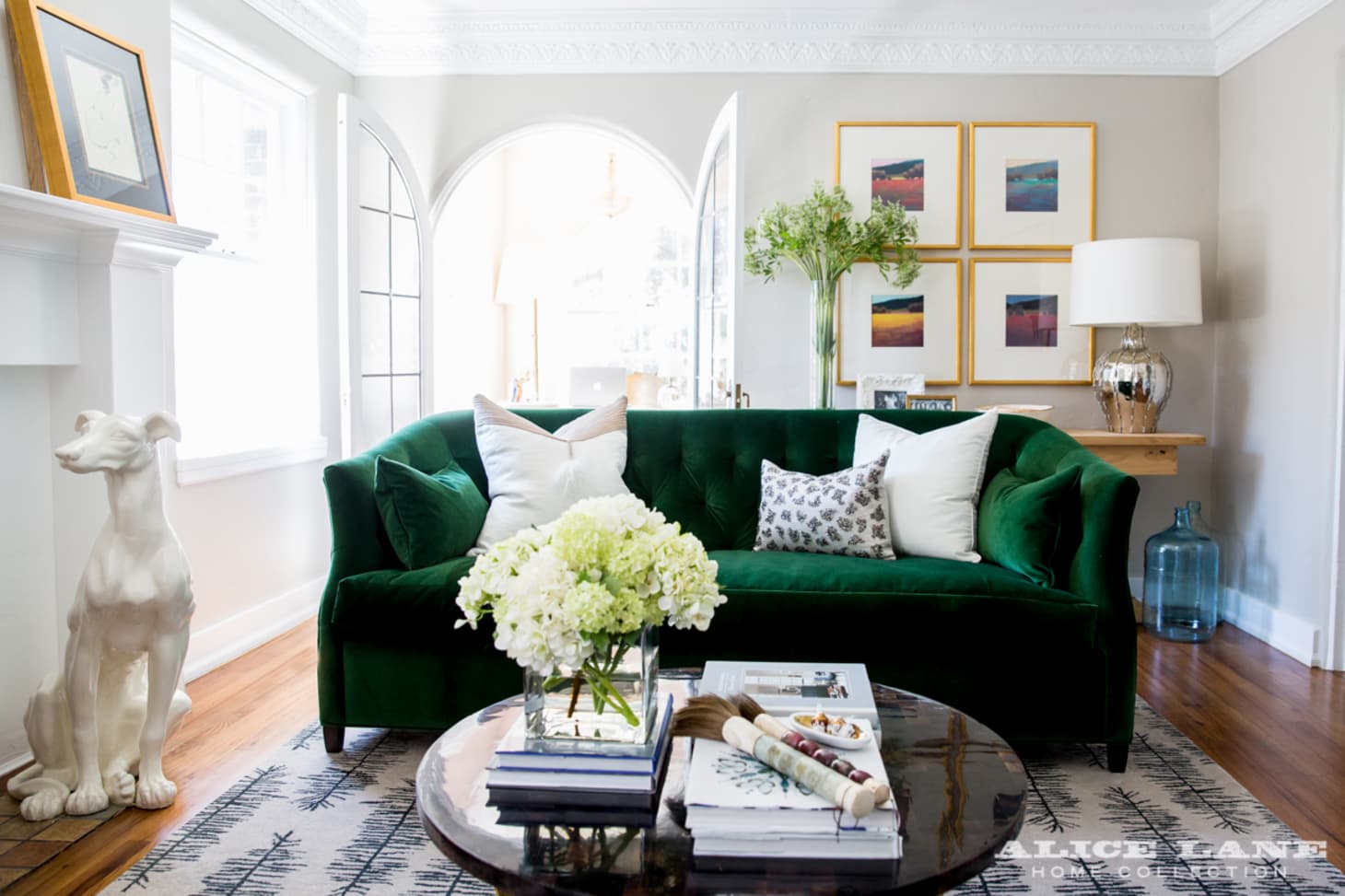 The Couch Trend for 2017: Stylish Emerald Green Sofas | Apartment Therapy