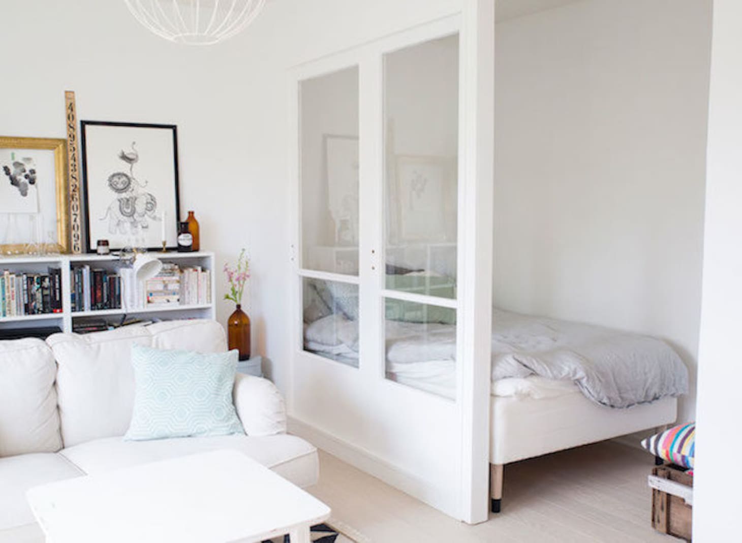 How to Create a Separate Bedroom in a Studio Apartment Apartment Therapy